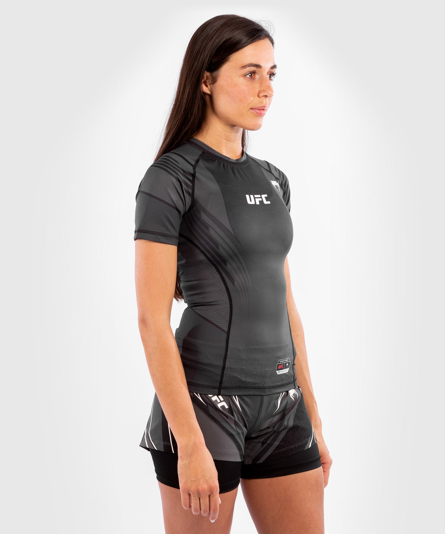 UFC Venum Authentic Fight Night Frauen Rashguard - Schwarz
