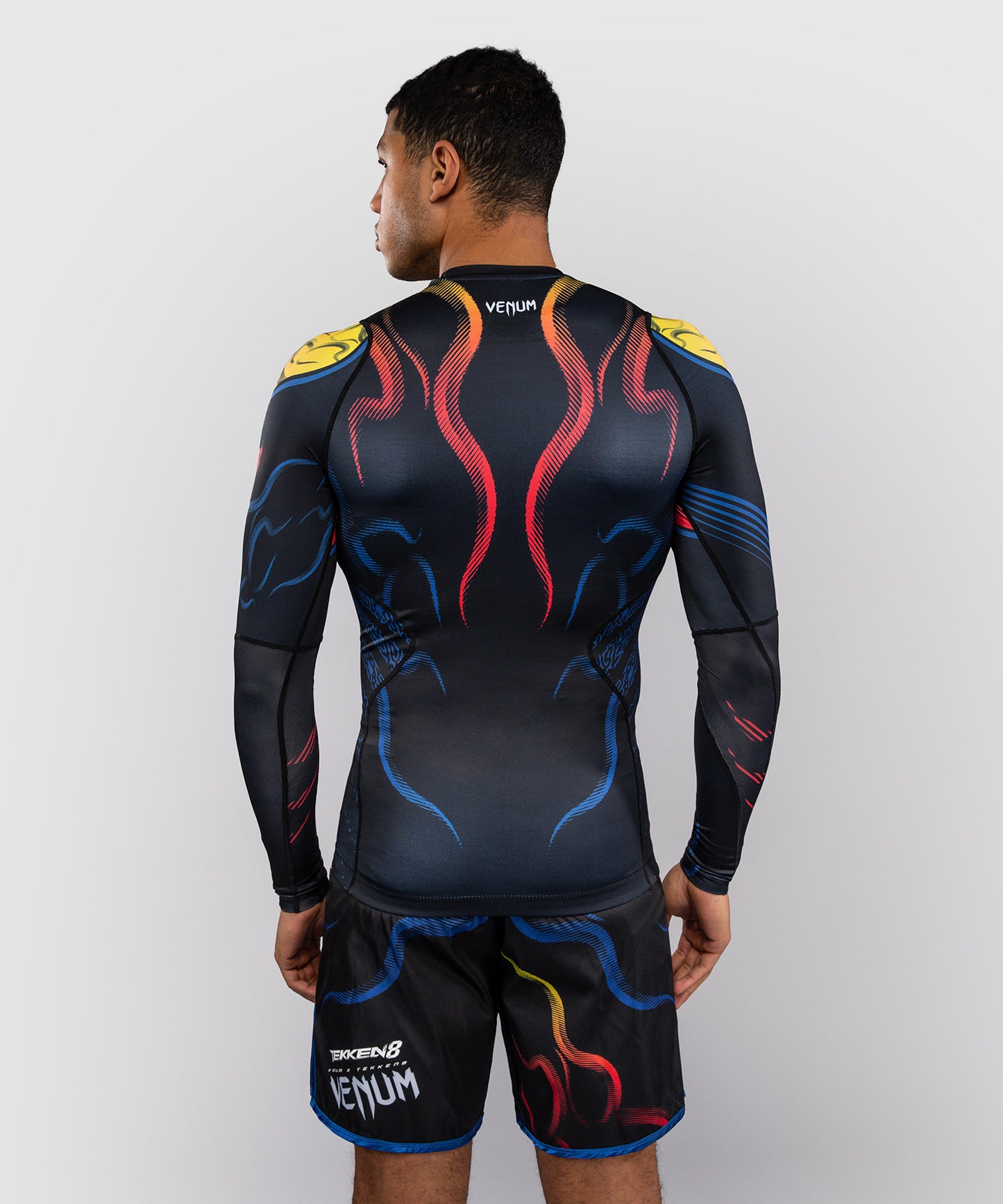 Rashguard à Manches Longues Yoshimitsu Venum x TEKKEN 8 - Noir/Orange