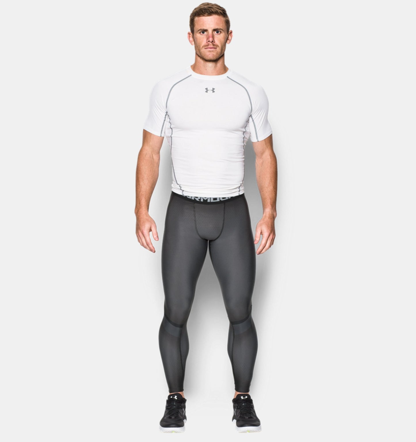 Under Armour Charged Kompressionshose – Schwarz