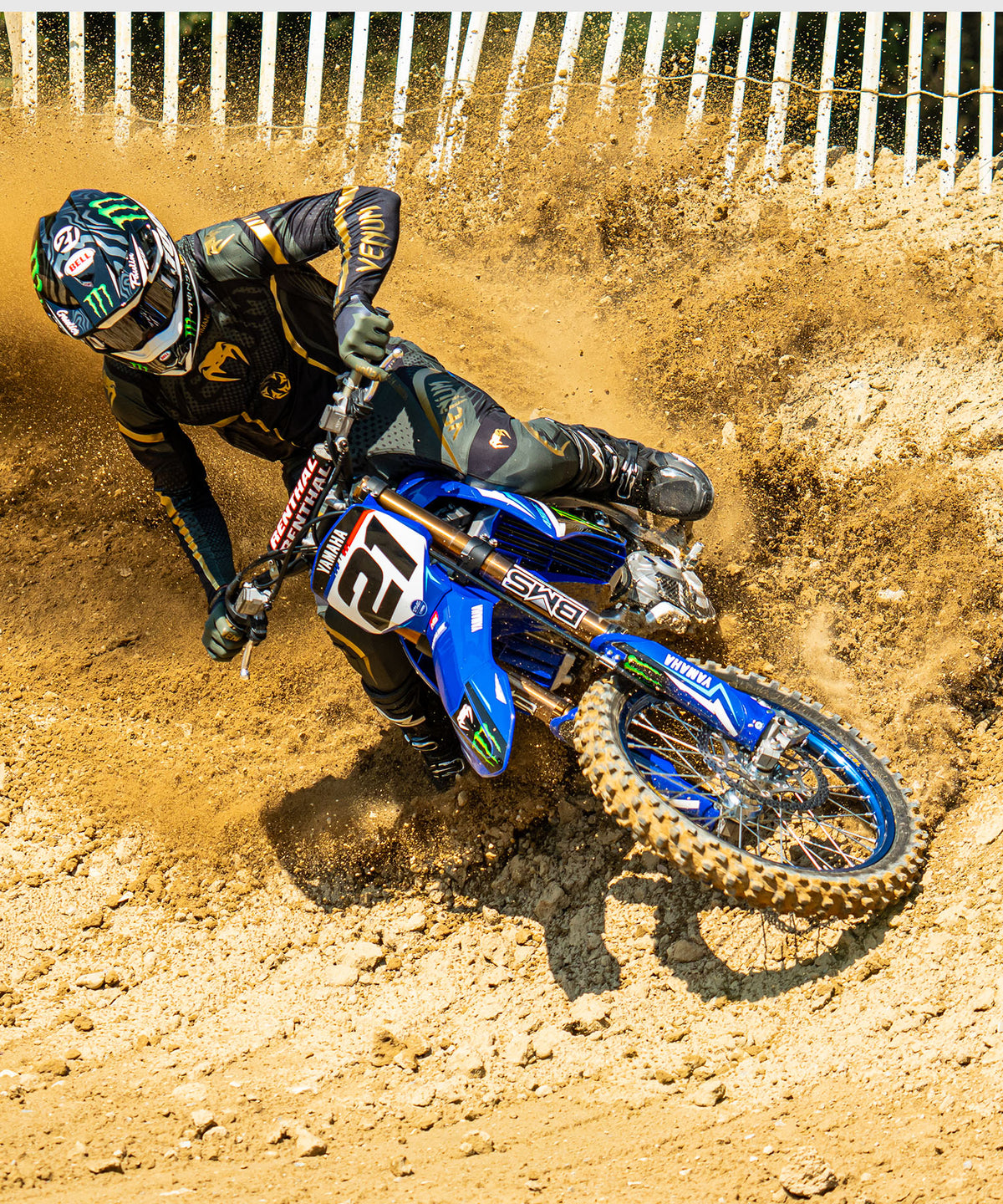Pantalon de Motocross Venum MX Challenger - Noir/Vert/Or