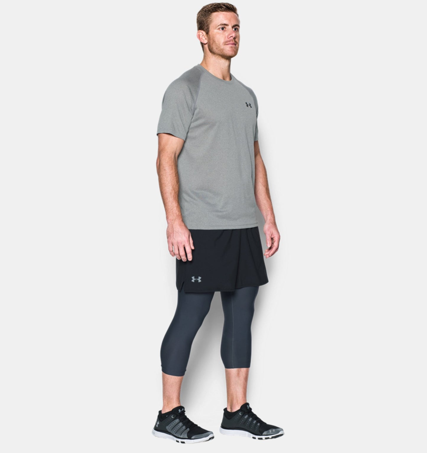 Under Armour Qualifier Fightshorts – Schwarz