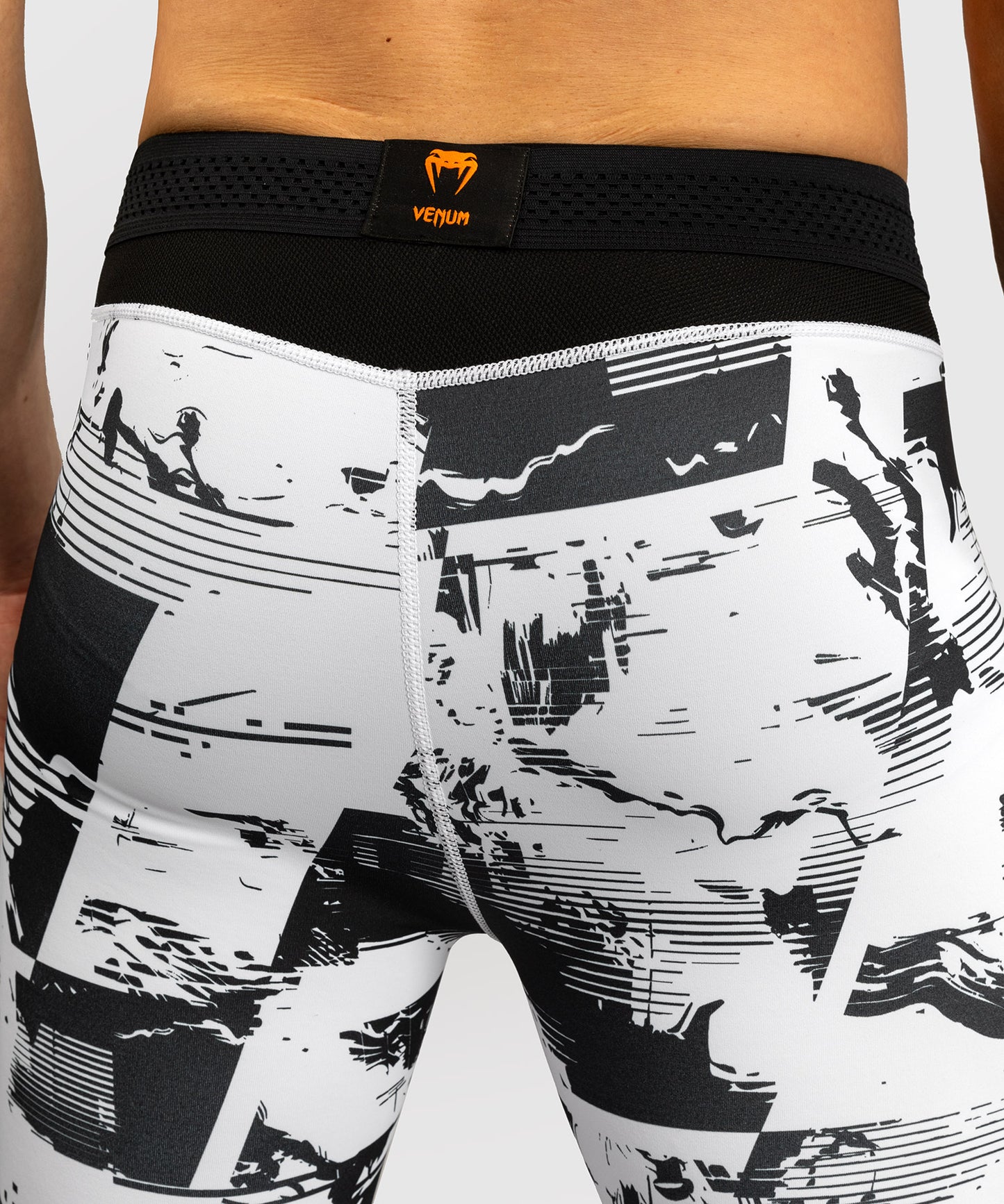 UFC Zenith by Venum Authentic Fight Week Leggings Performance Uomo - Bianco