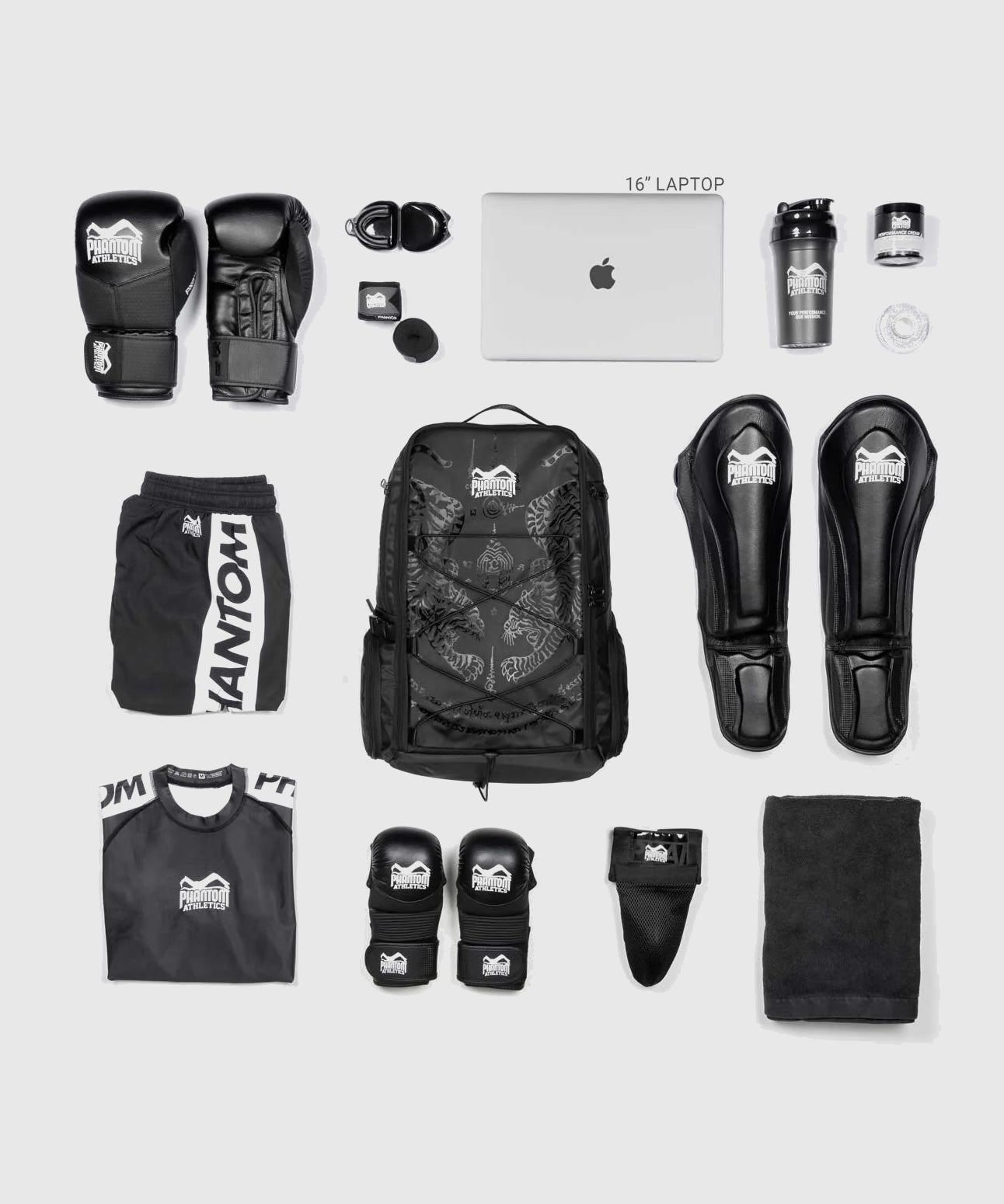 Phantom Athletics Apex Muay Thai Backpack – Black