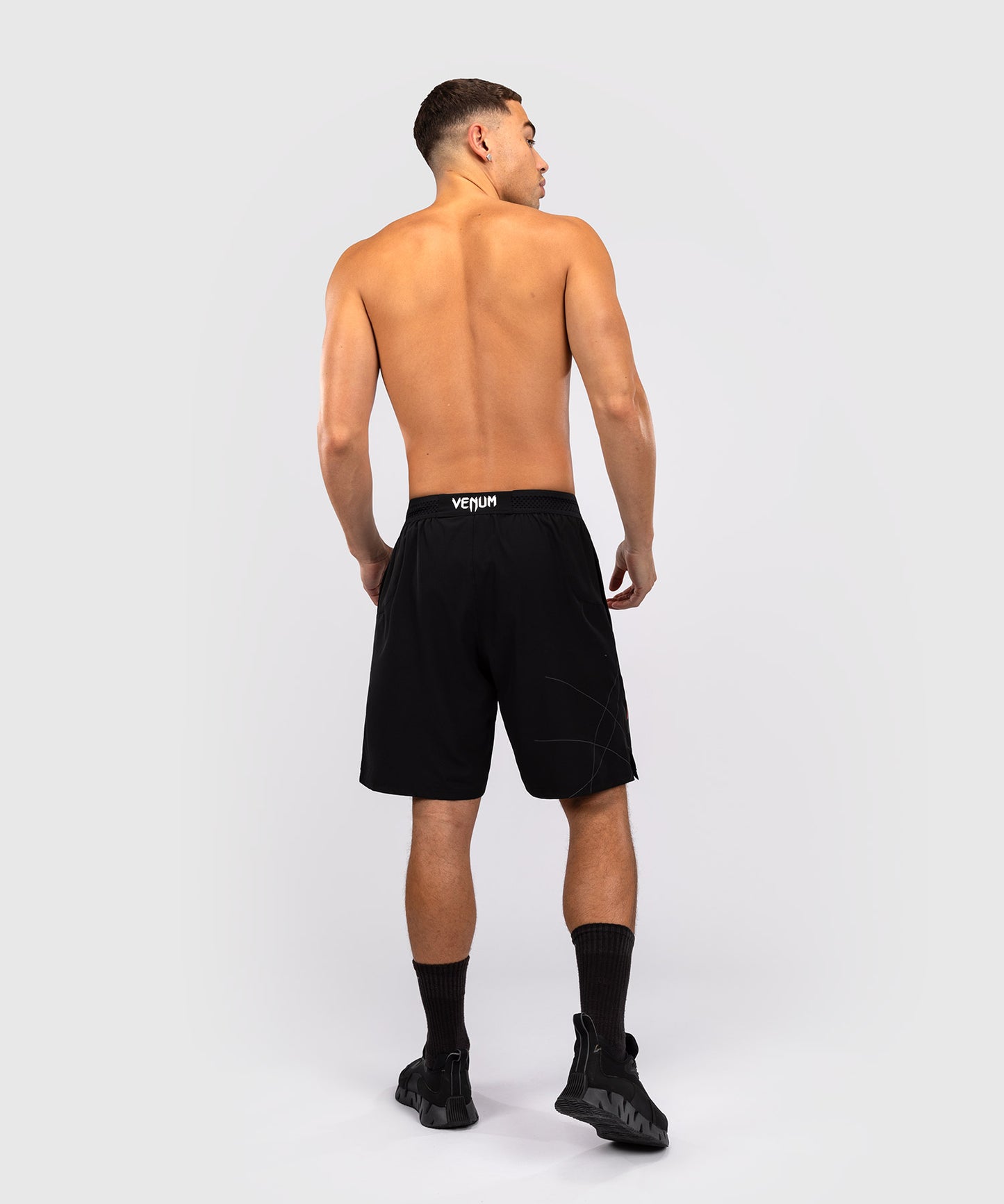 Short d'entraînement Venum Tactical XT- Noir/Rouge Feu