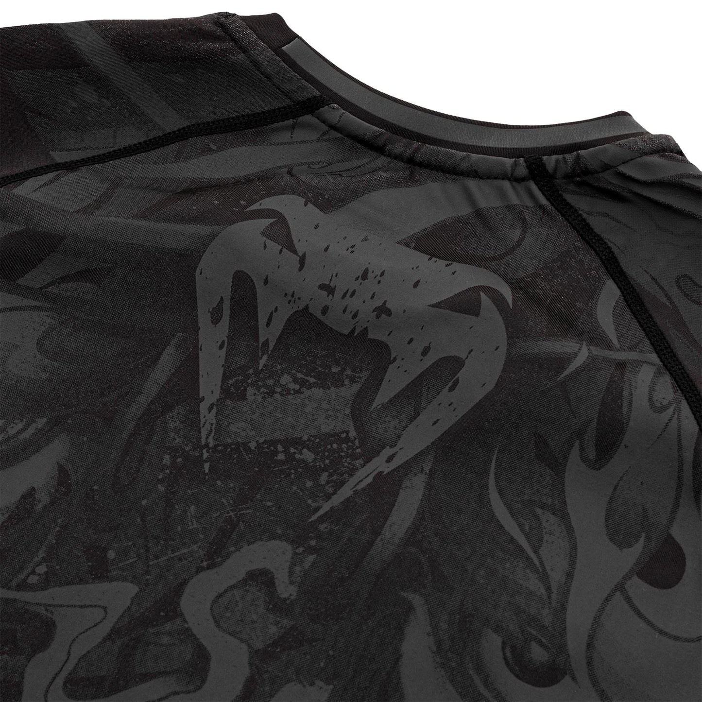 Rashguard Venum Devil - Long Sleeve - Black/Noir