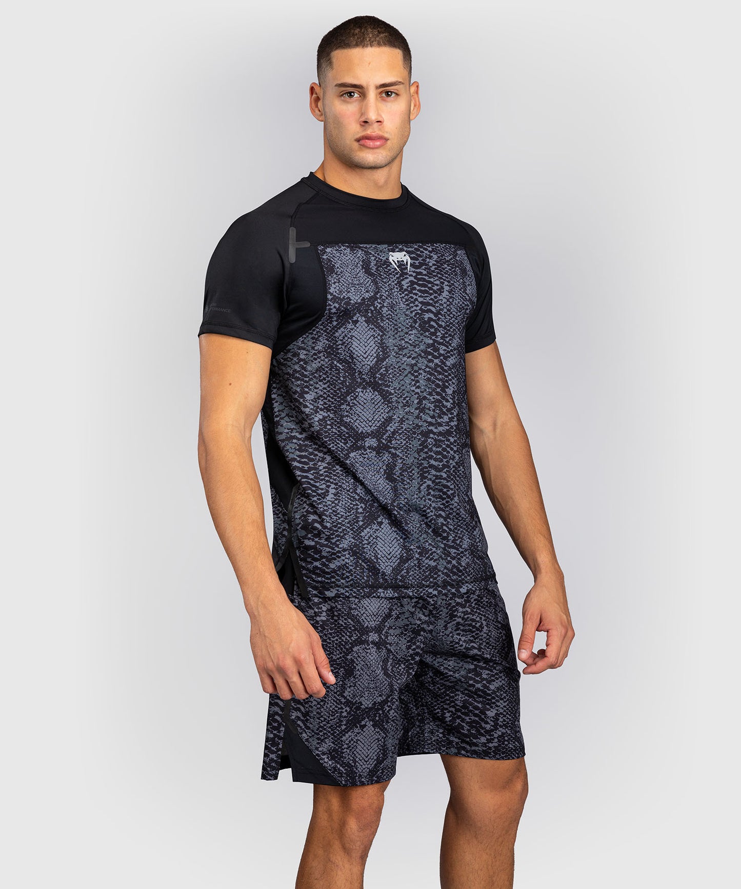 T-shirt Dry Tech Venum G-Fit Scales – Noir/Gris Charbon