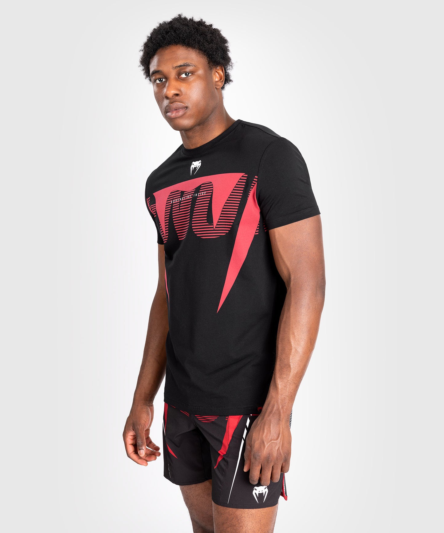 Venum Adrenaline Herren Kurzarm T-Shirt - Rot