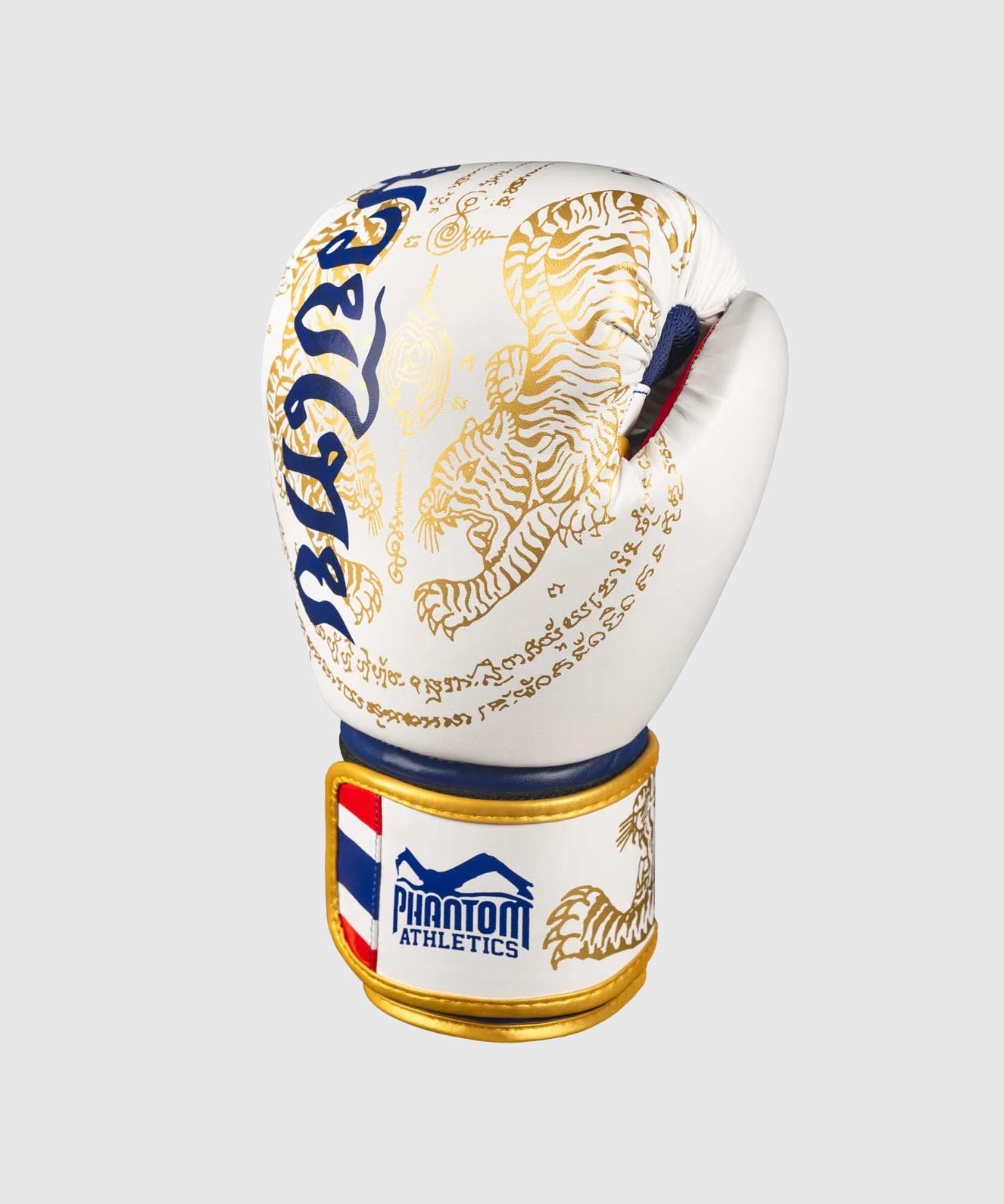 Gants de Boxe Short de Muay Thai Phantom Athletics Edition Limitée - Blanc/Or