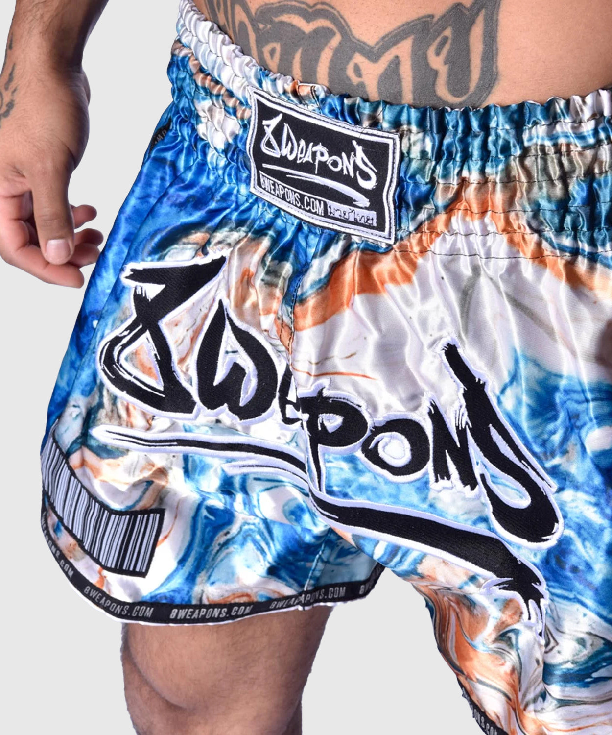 Short de Muay Thai 8 Weapons Vivo Vertigo - Bleu