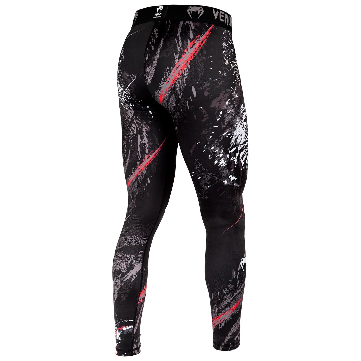Pantalon de Compression Venum Grizzli - Noir/Blanc