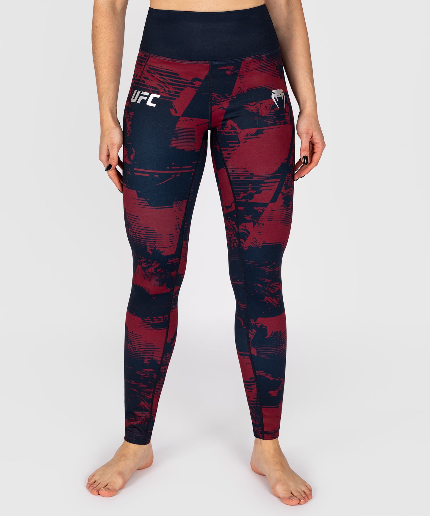 UFC Zenith by Venum Authentic Fight Week Legging Mujer - Azul marino/Burdeos/Plat