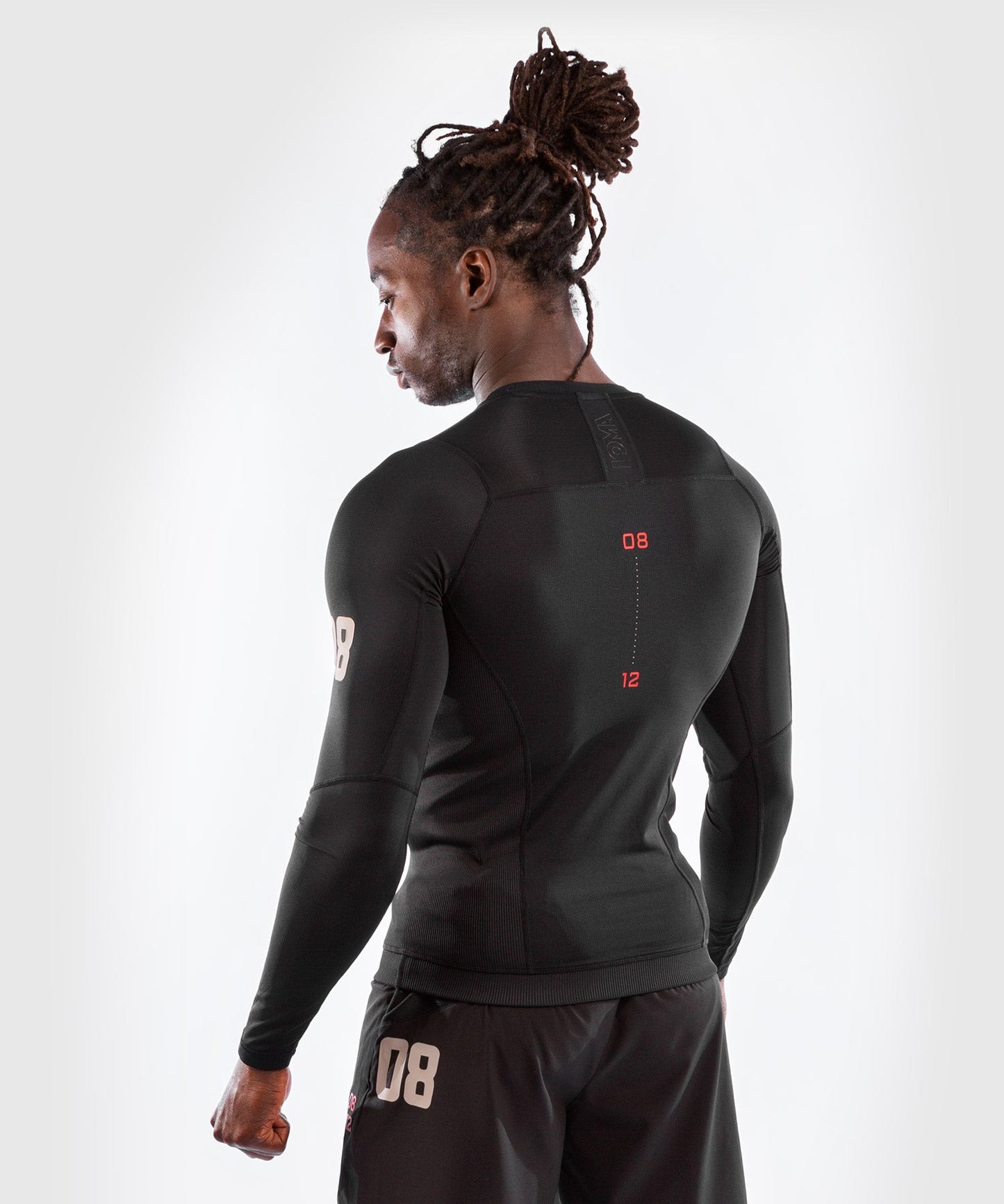 Venum Loma 08-12 Langarm-Rashguard - Schwarz