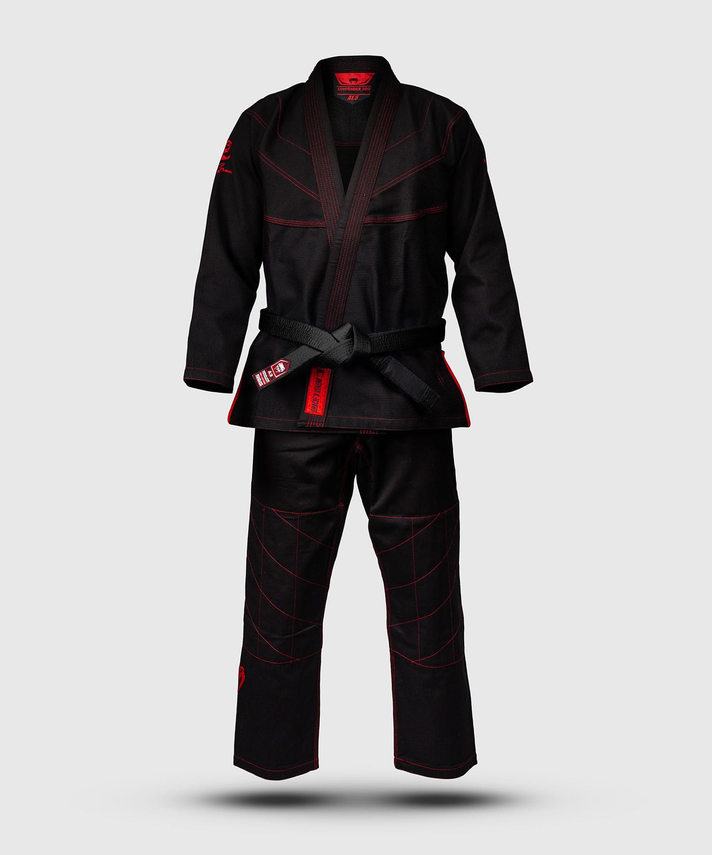 Kimono de JJB Venum x Roger Gracie Signature - Noir/Rouge