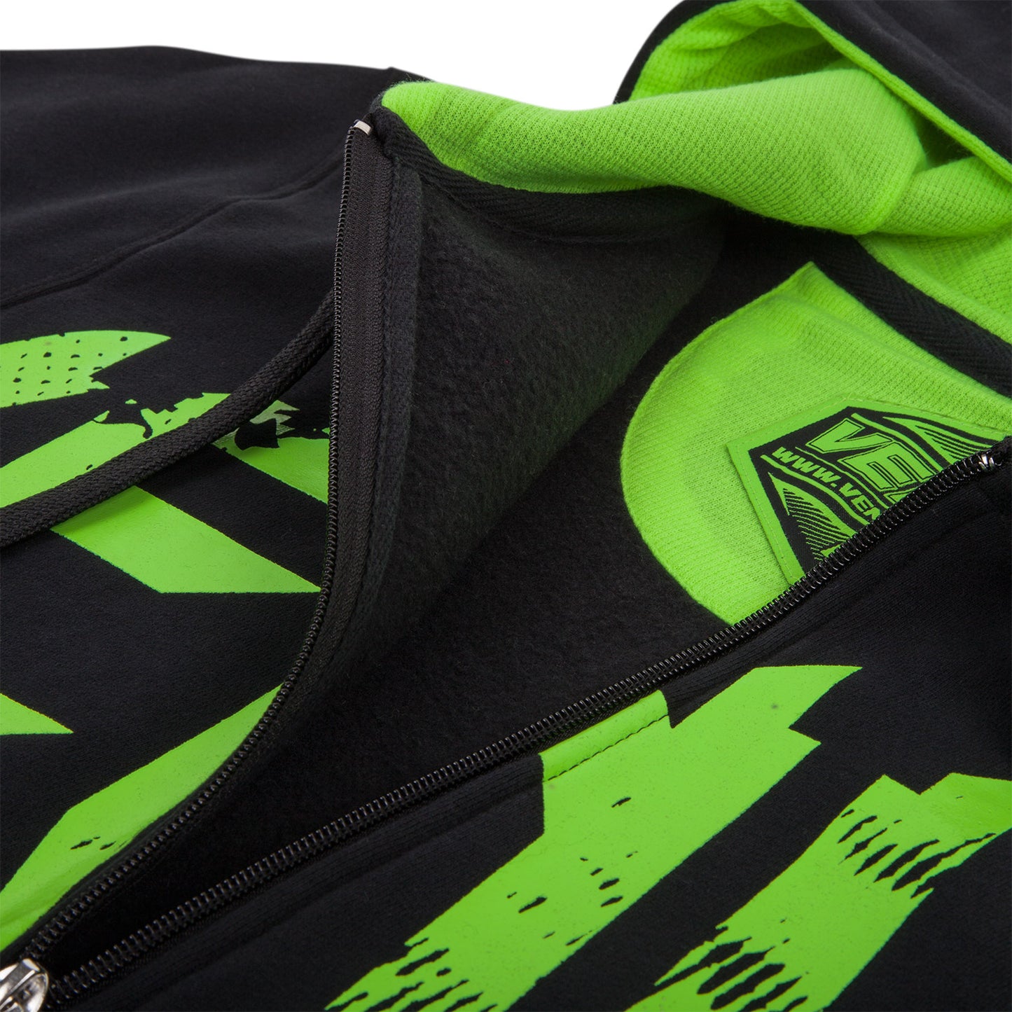 Sweatshirt Venum Undisputed - Noir/Jaune Fluo