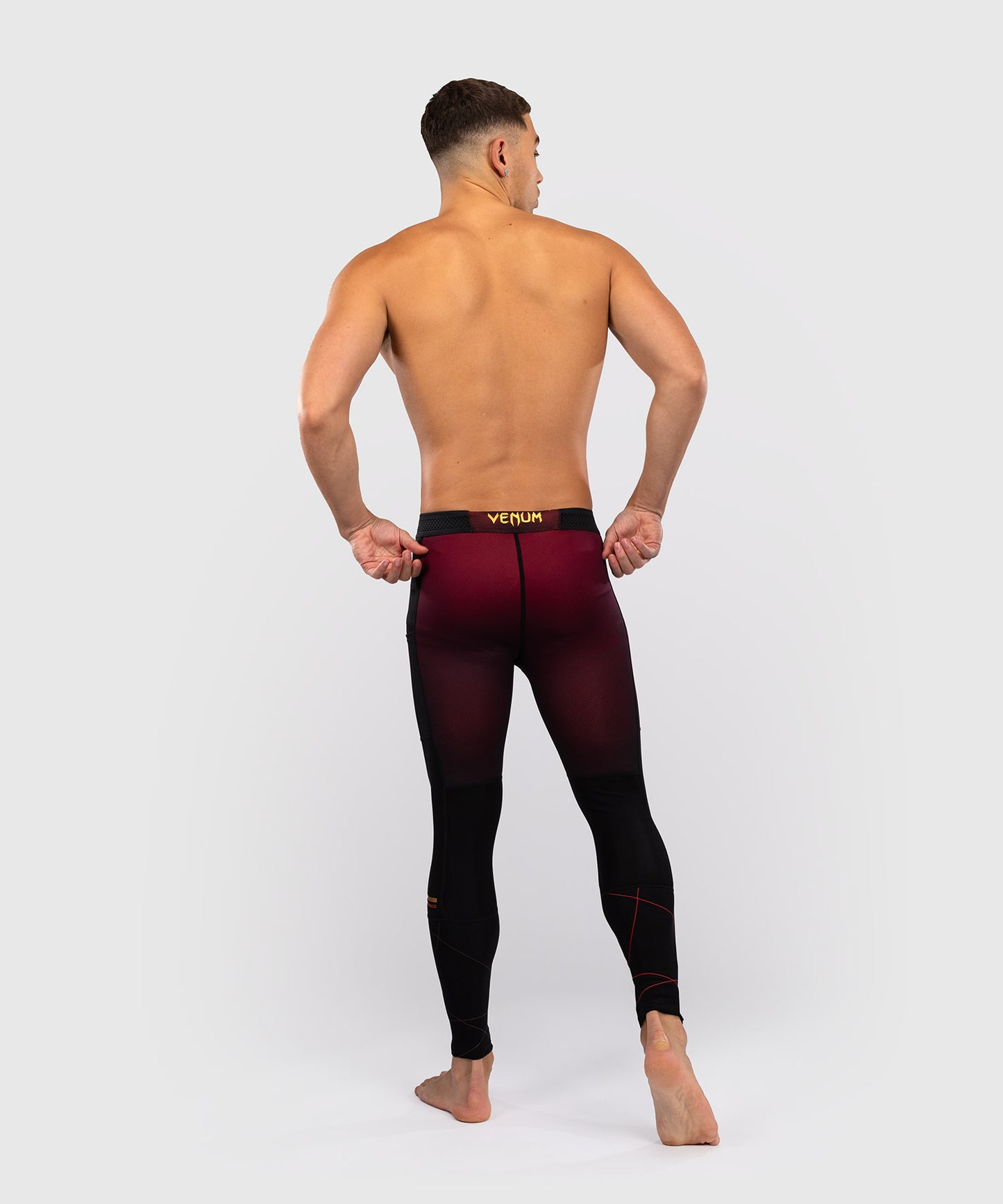 Venum Tactical XT Spats- schwarz/burgund/gold