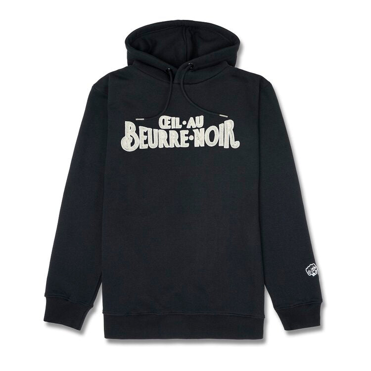 Clean Hugs Oeil Au Beurre Negro Sudadera con Capucha - Negro