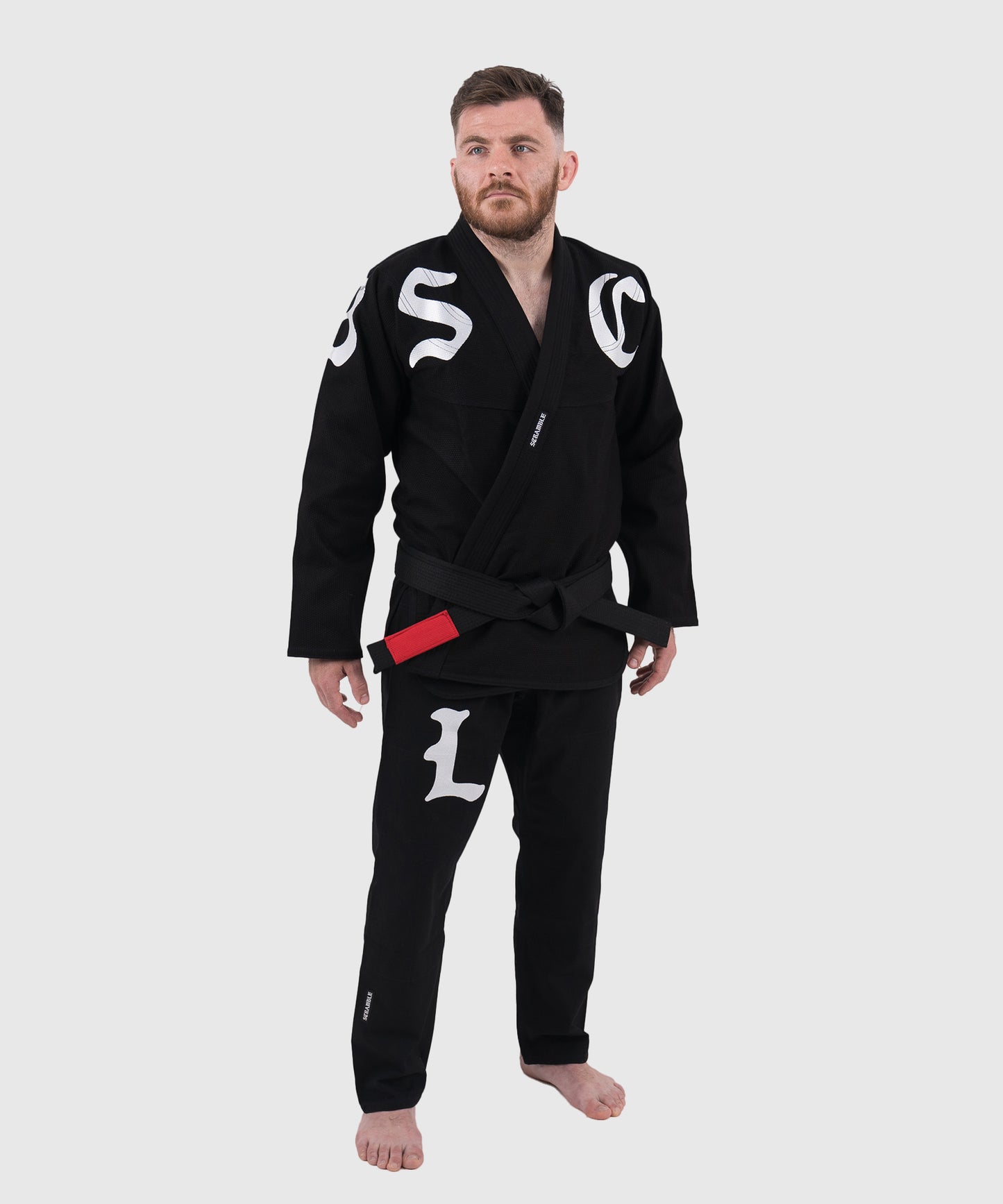Scramble Glyph Kimono JJB - Negro
