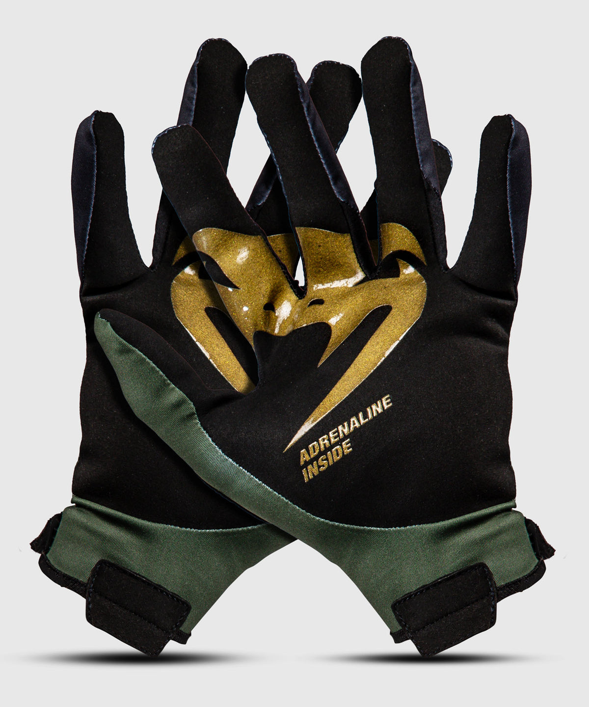 Venum MX Summer Motorsports-Handschuhe - Schwarz/Grün/Gold
