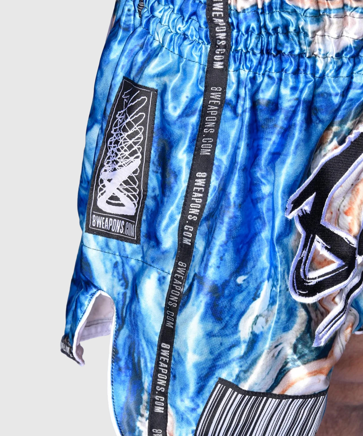 Short de Muay Thai 8 Weapons Vivo Vertigo - Bleu
