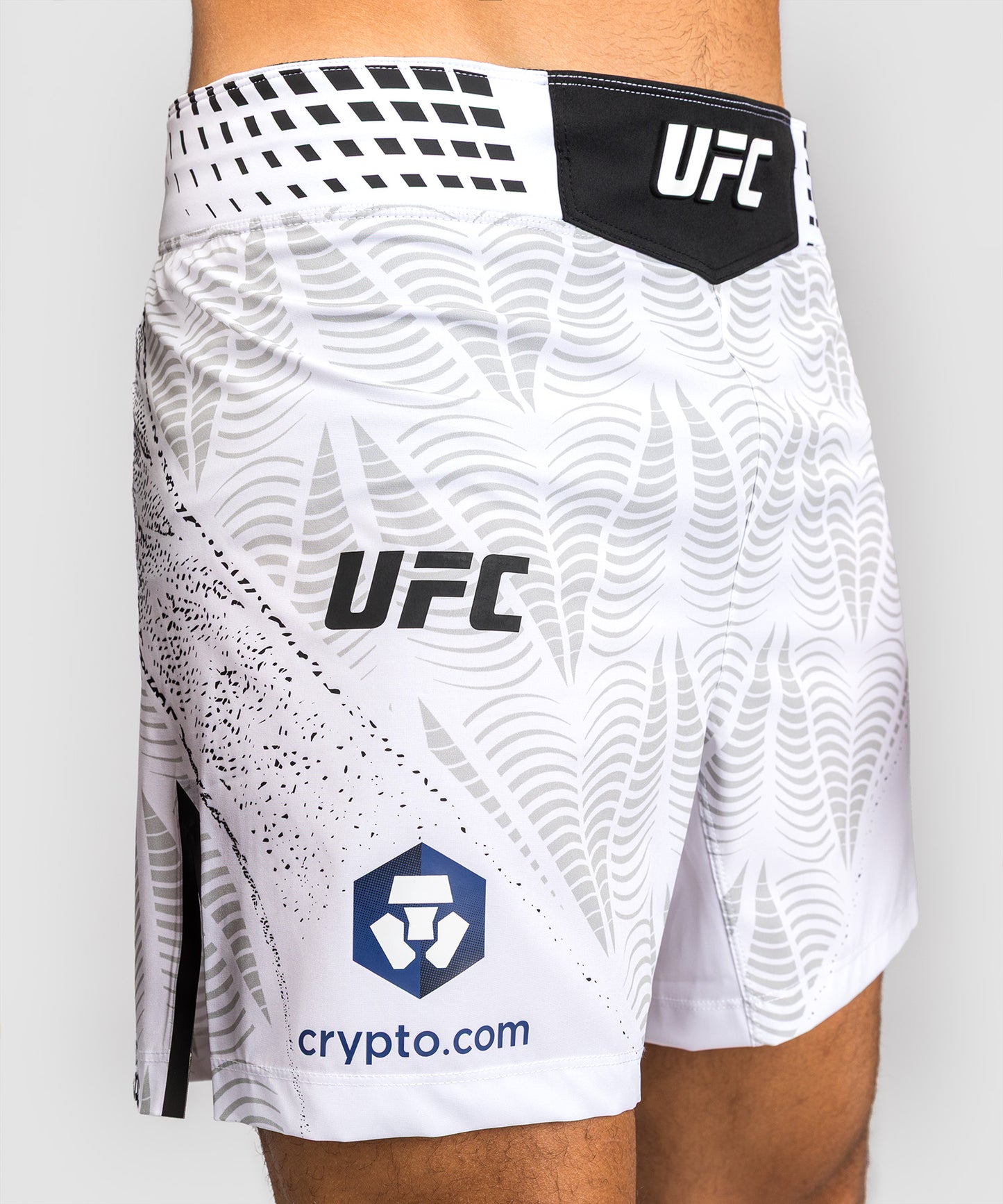 Short de combat coupe courte Homme UFC Zenith by Venum Authentic Fight Night - Blanc