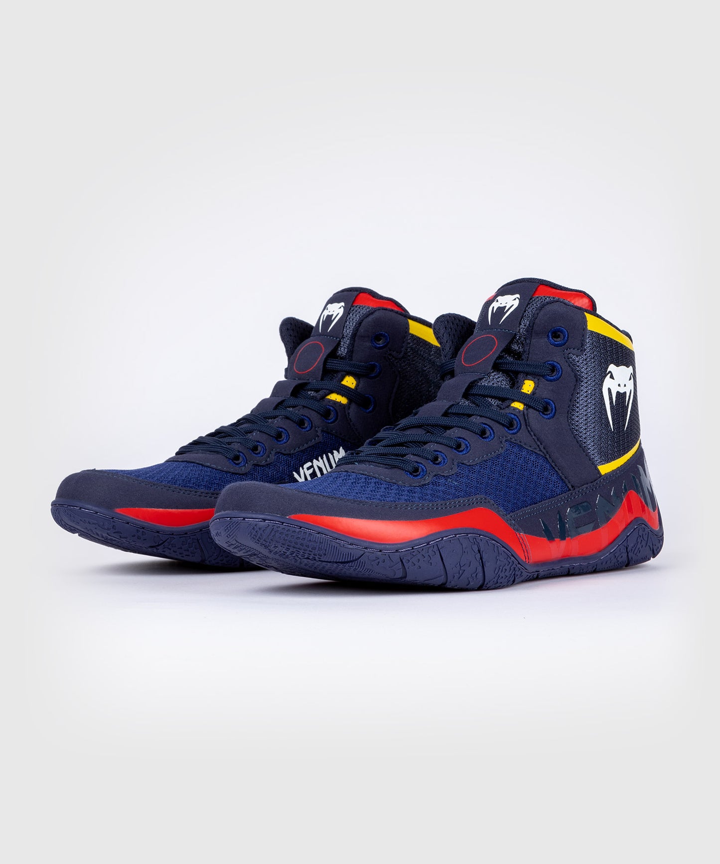Venum Elite Zapatillas de Lucha - Azul/Amarillo