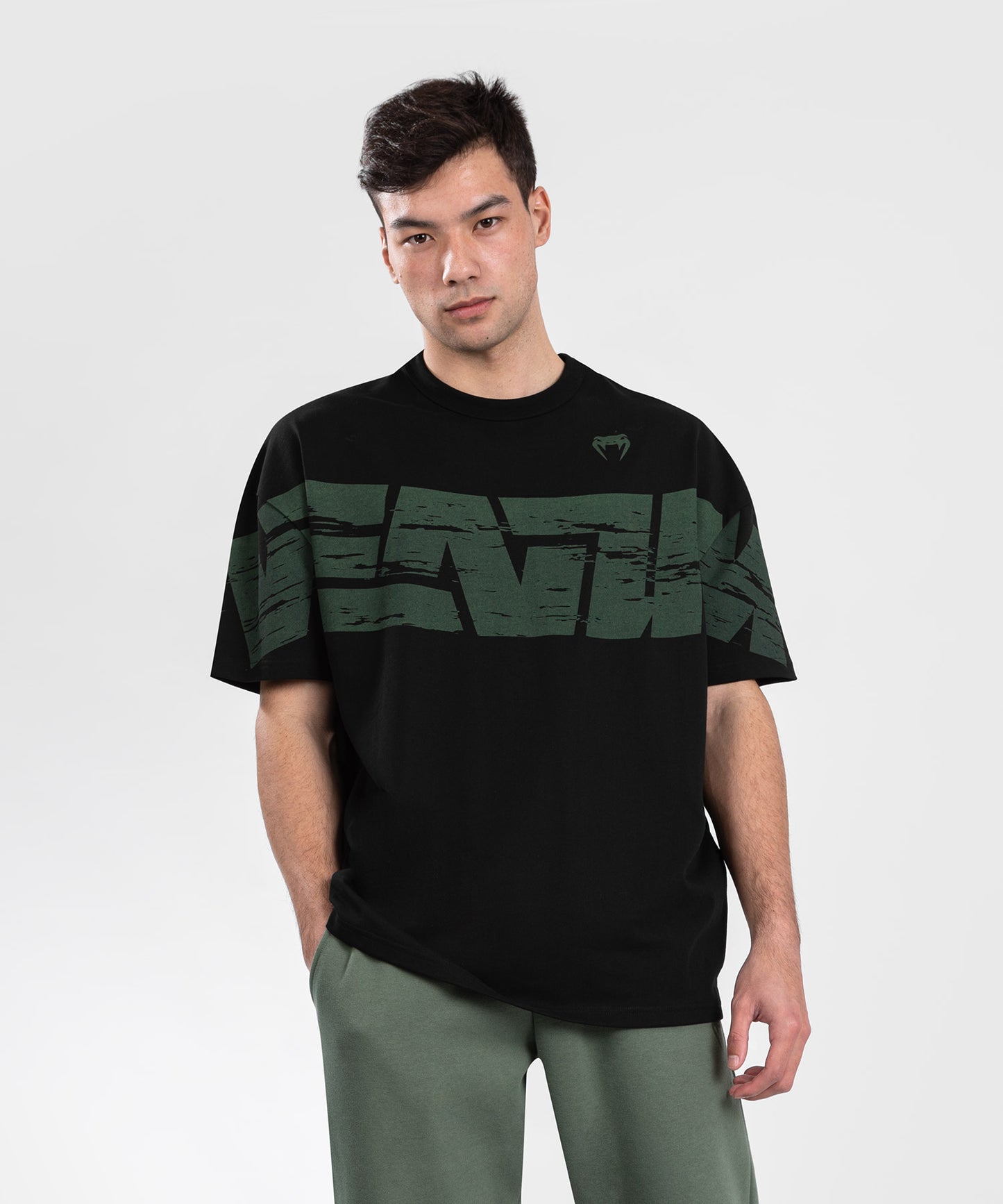 T-shirt Venum Connect XL - Noir/Vert