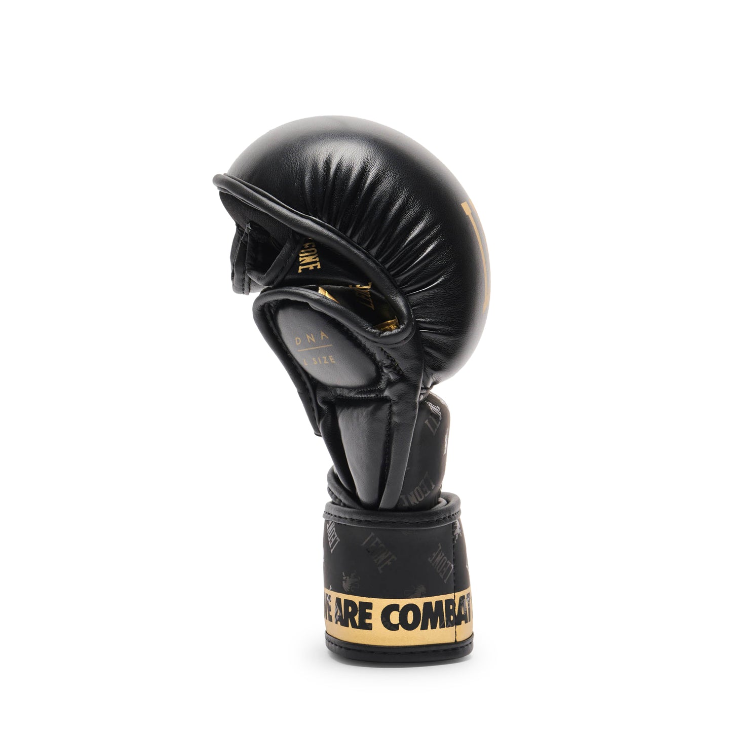 Leone DNA Guantes de Sparring MMA - Negro/Oro