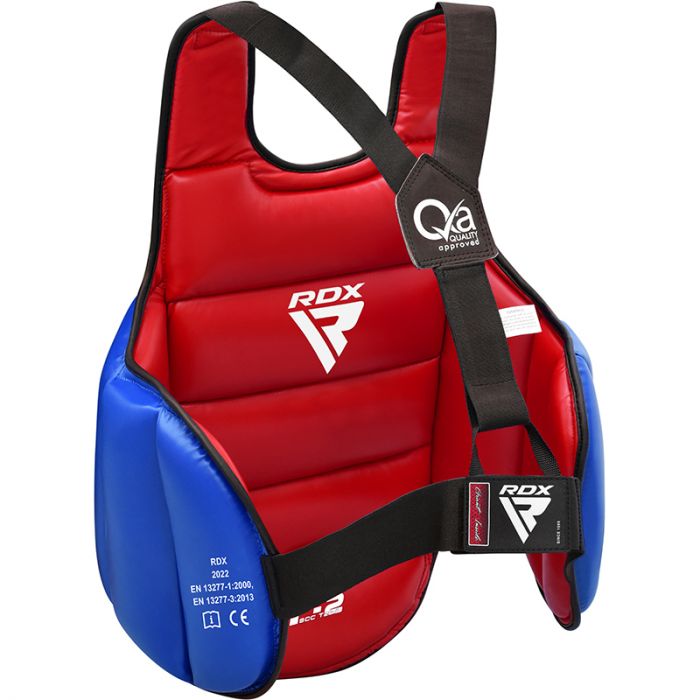 RDX T2 Peto Reversible Semi Contact - Negro/Blanco