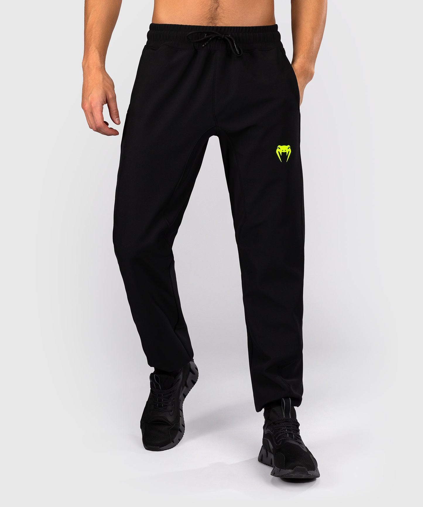 Venum Training Camp 4.0 Joggers - Negro/Verde neón