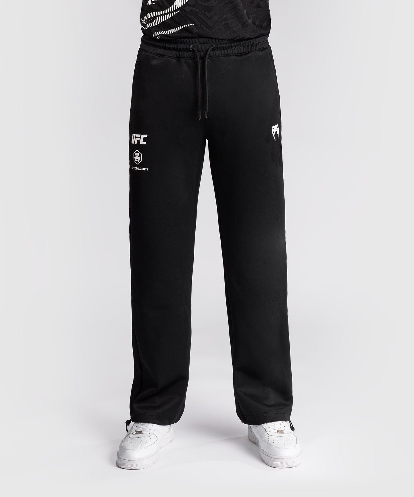 UFC Fusion by Venum Authentic Fight Night Herren Straight Leg Walkout Hose - Schwarz