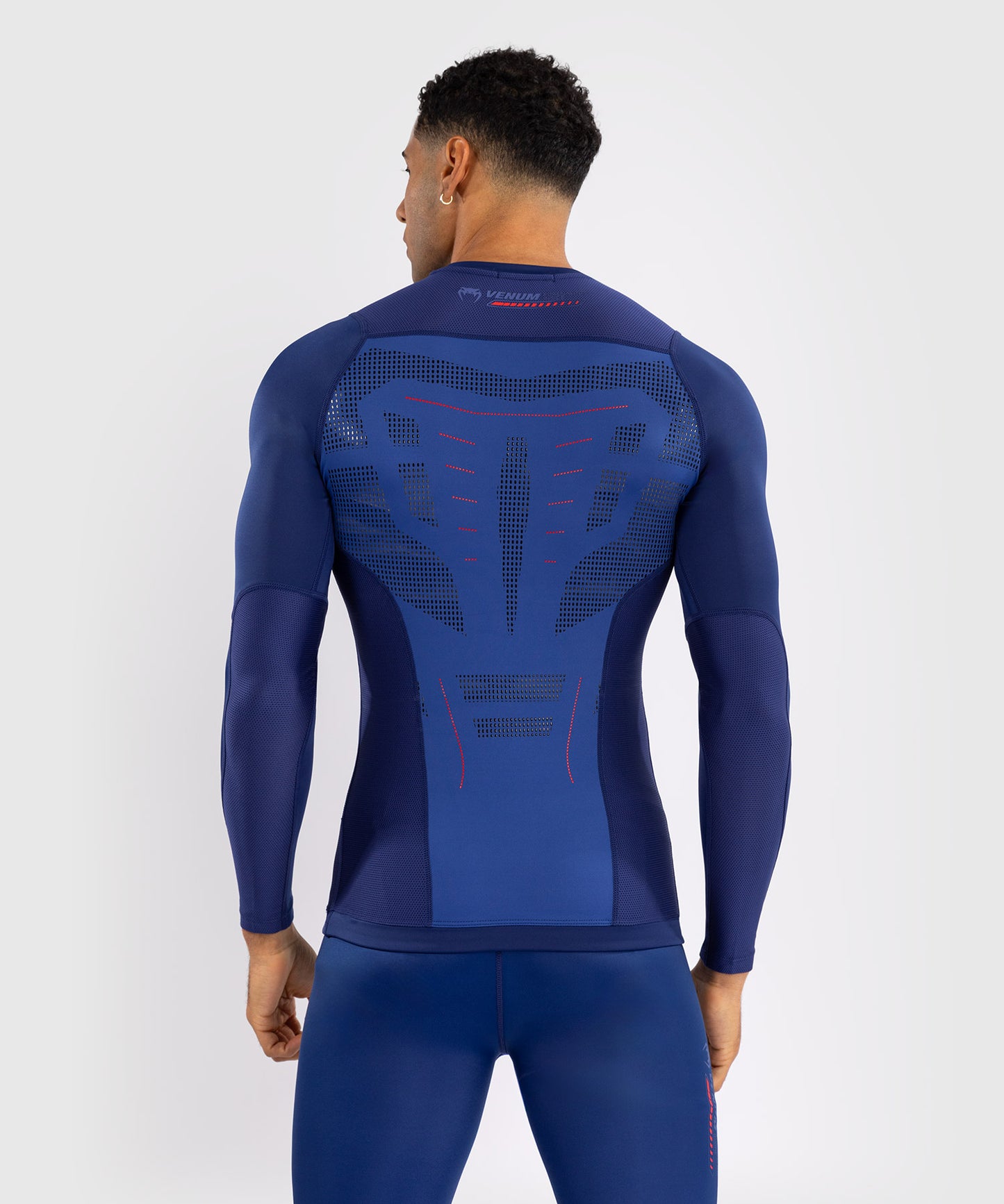 Venum Technical 3.0 Rashguard a Maniche Lunghe - Blu Notte