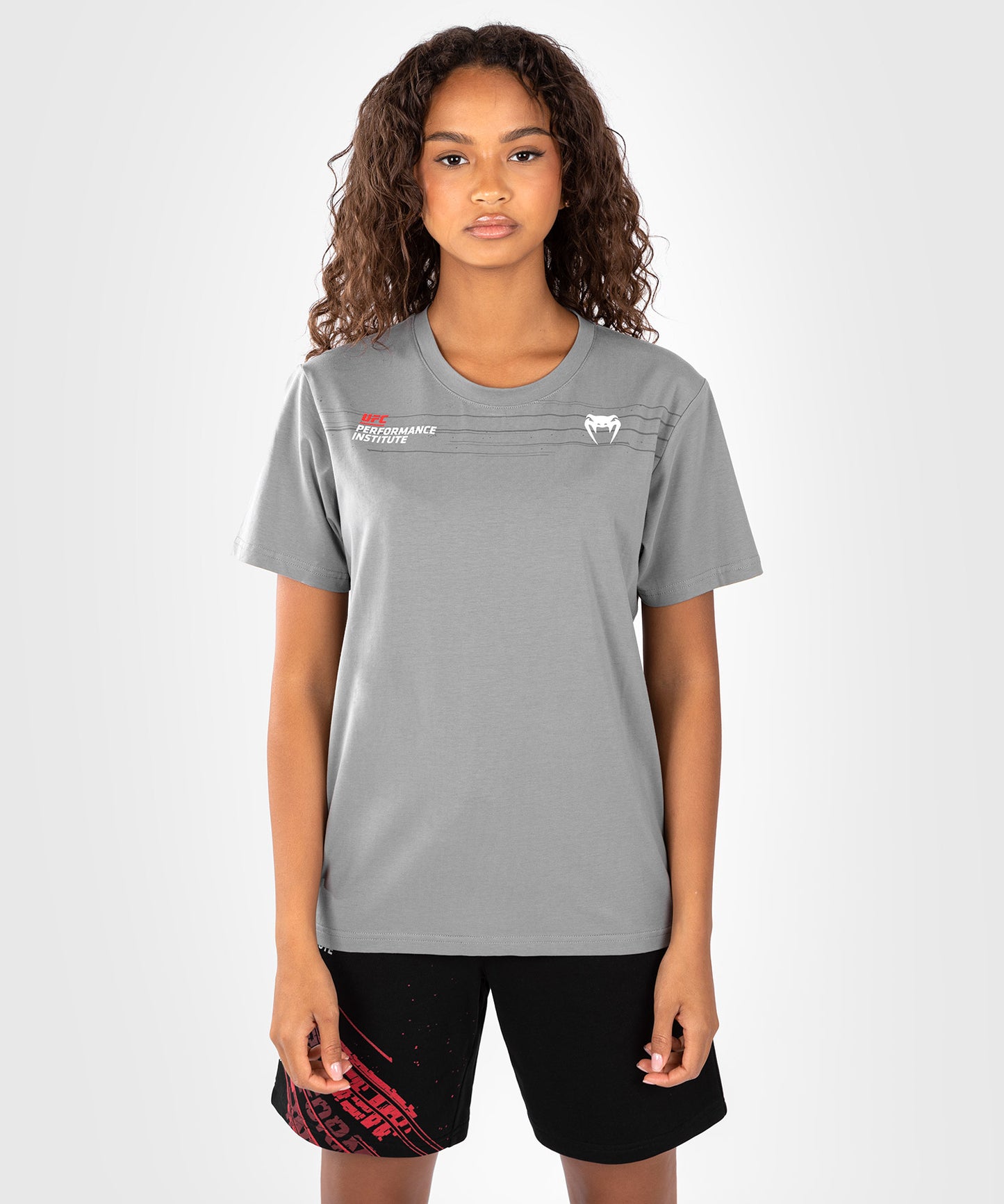UFC Venum Performance Institute 2.0 Damen T-Shirt - Grau