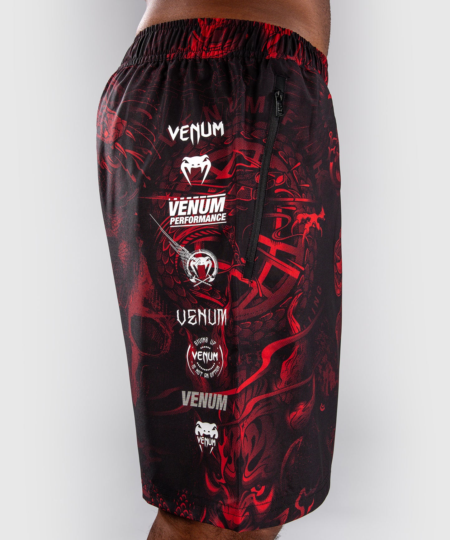 Venum 20th Anniversary Pantaloncini da Allenamento - Nero/Rosso