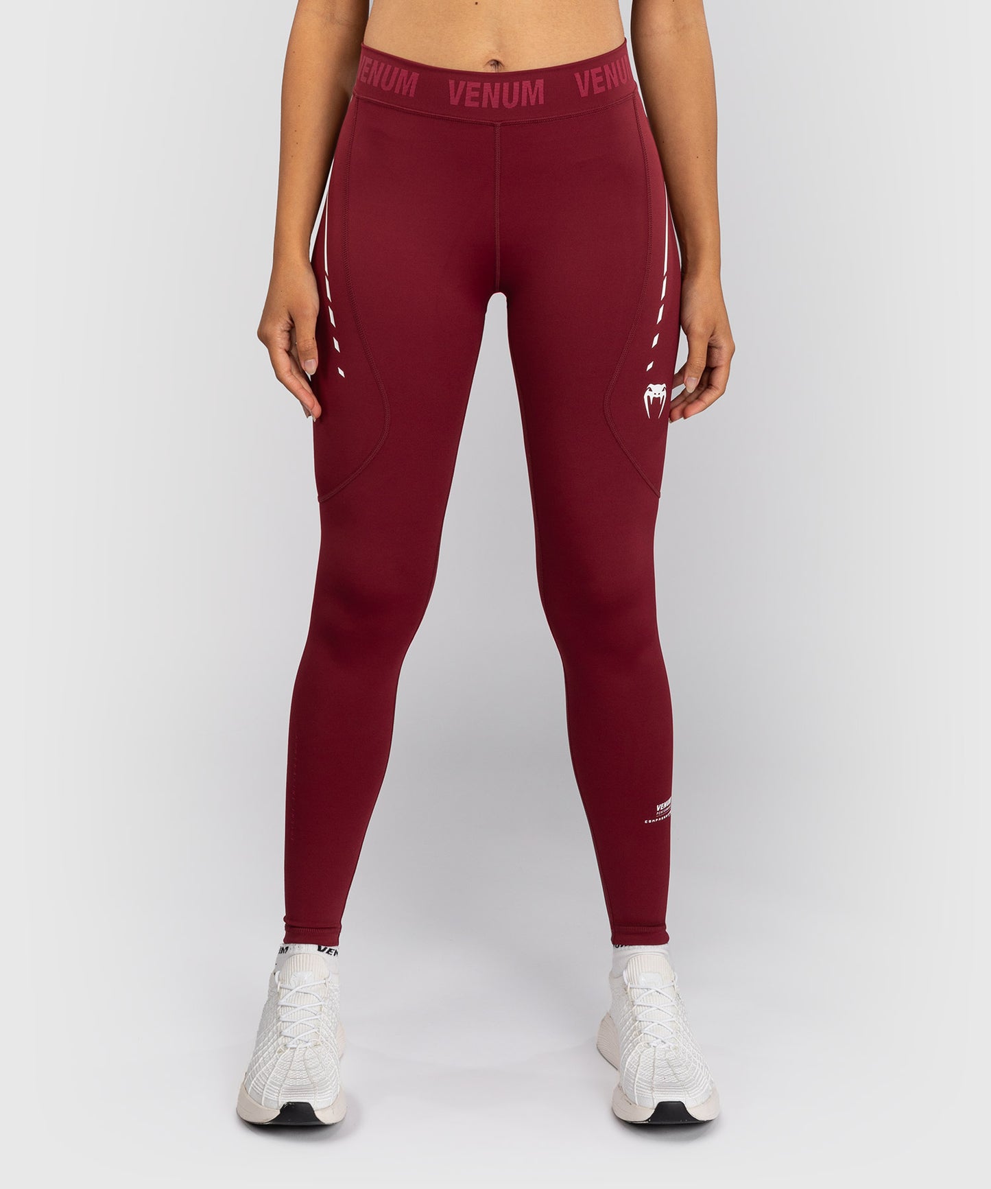 Legging Femme Venum Adrenaline – Bordeaux/Rose
