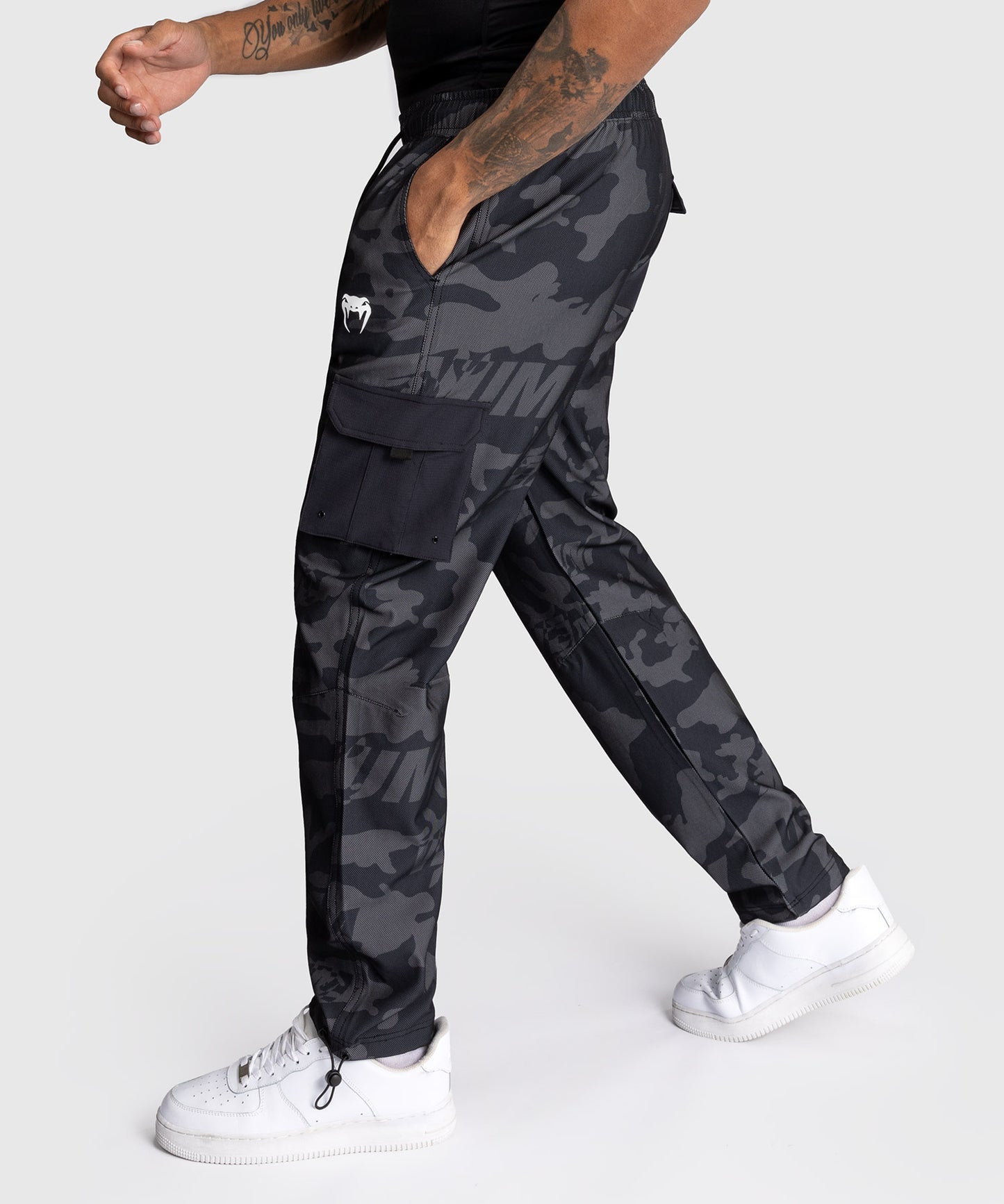 Jogging pour Hommes Venum Trooper - Noir/Charbon