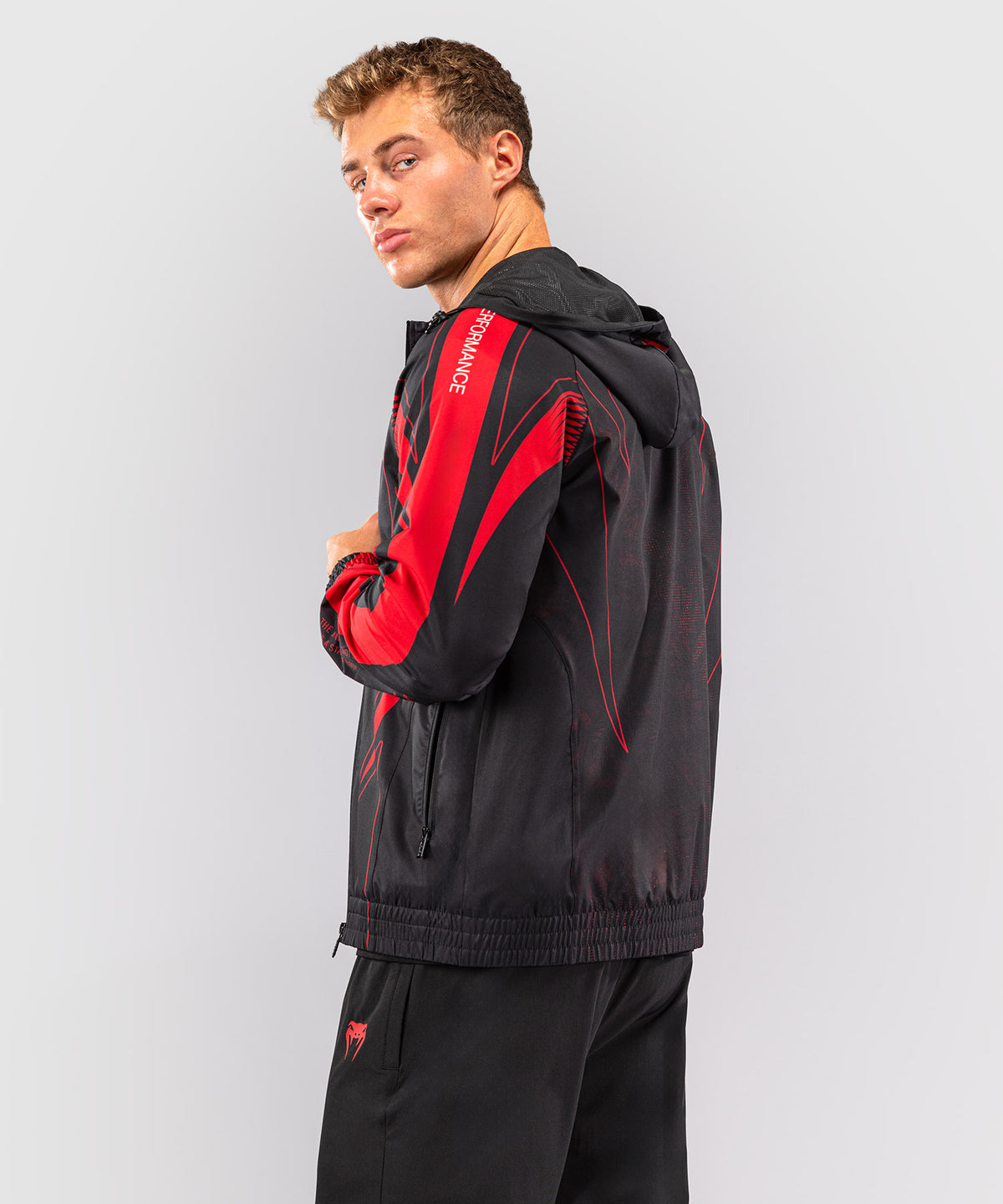 Venum Amazonia Reborn Chaqueta de chándal - Negro/Rojo