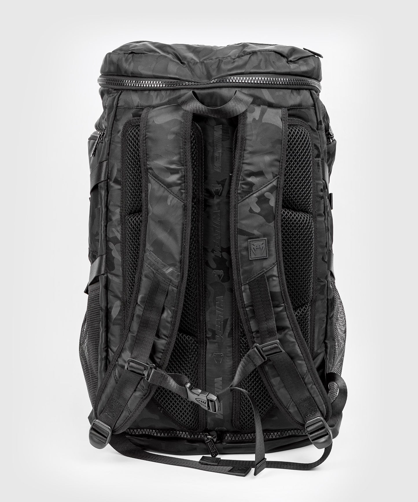 Venum Challenger Xtrem Rucksack (50-63L) – Schwarz/Dunkles Camo