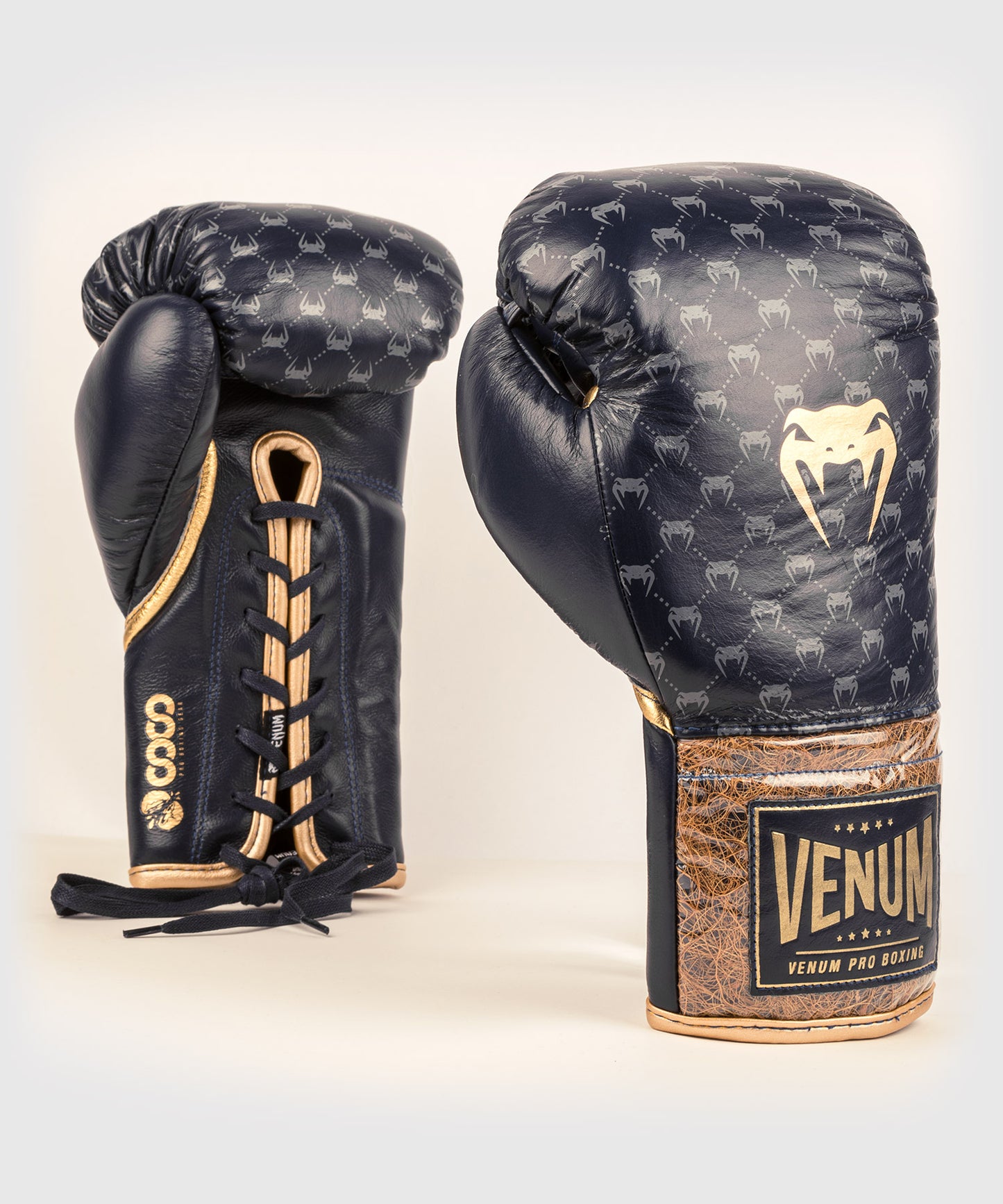 Guantes de boxeo Venum Coco Monogram Pro - Azul pizarra