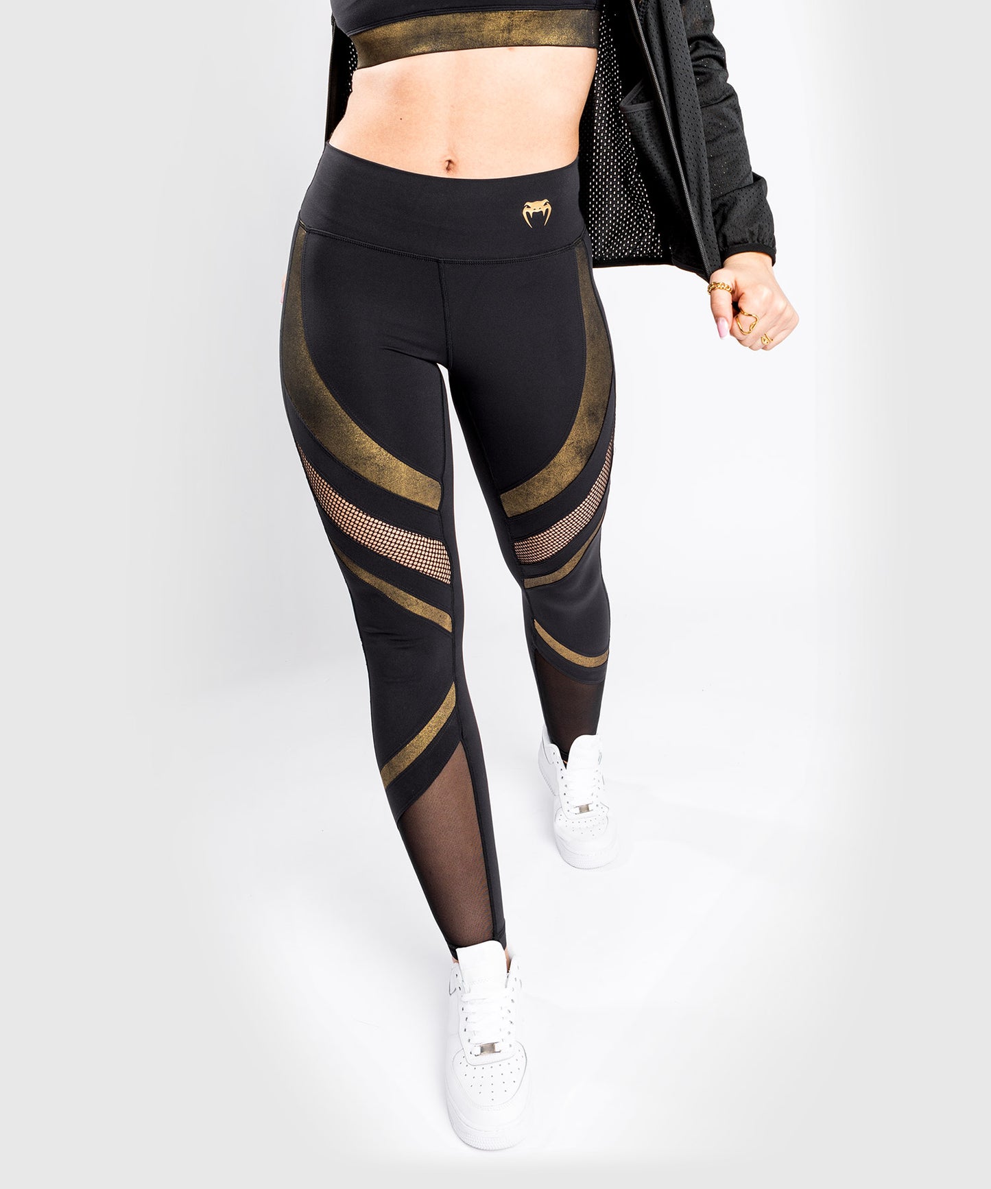 Venum Lightning Leggings – Schwarz/Gold