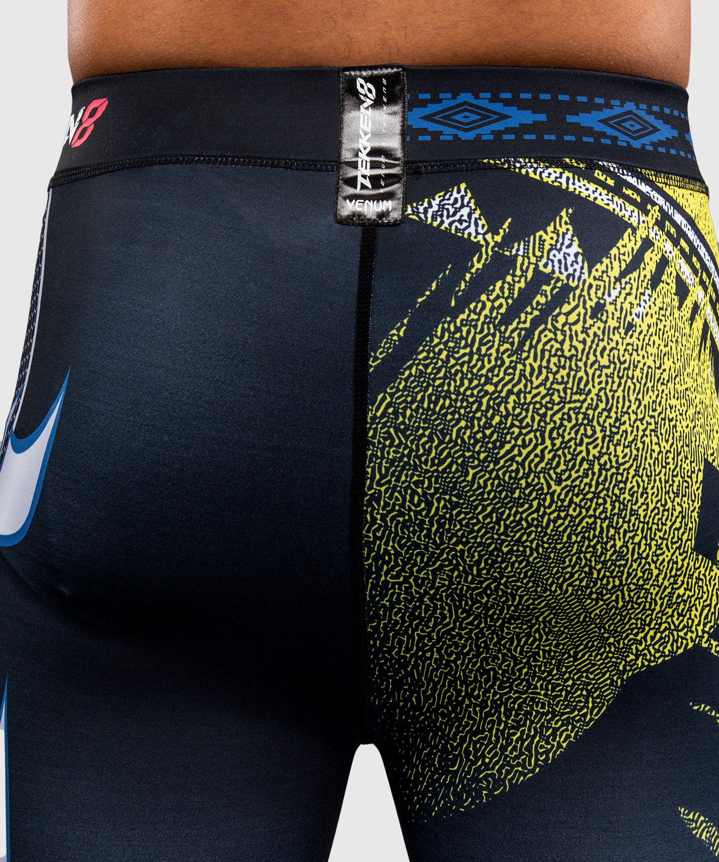 Pantalon de Compression King Venum x TEKKEN 8 - Noir/Jaune