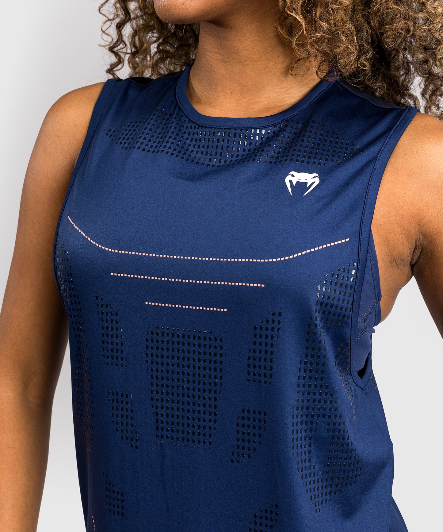 Venum Technical 3.0 Camiseta Sin Mangas Dry Tech para Mujeres - Azul Noche