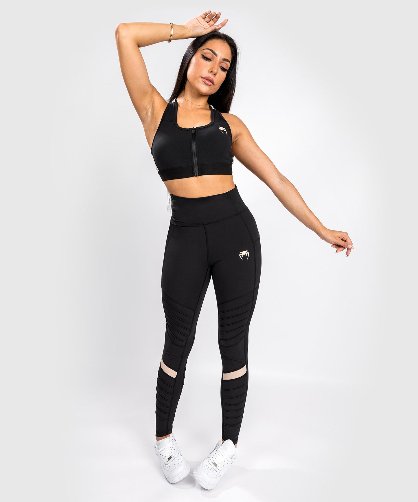 Venum Moto Leggings - Schwarz/Sand