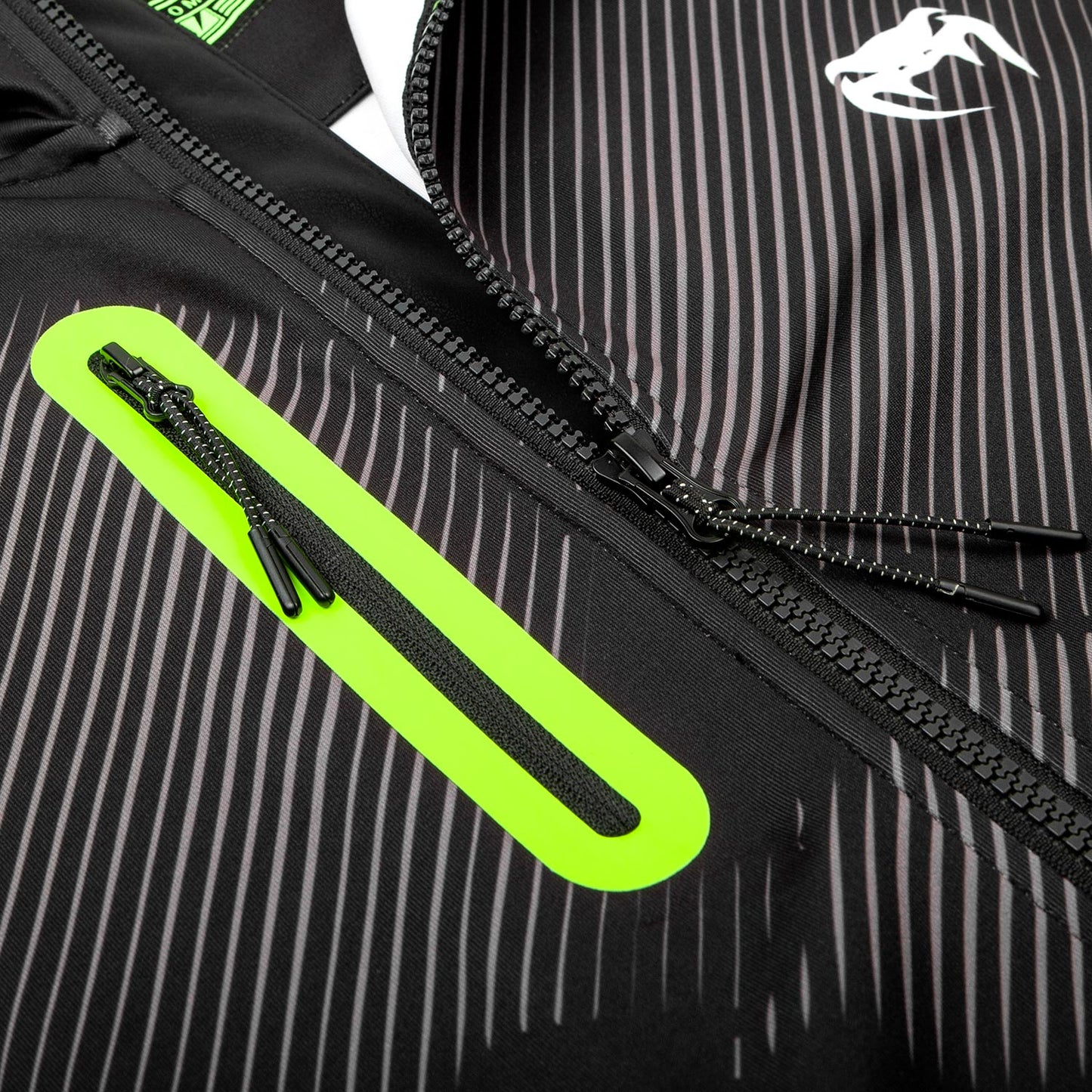 Sweatshirt Venum Training Camp 2.0 - Noir/Jaune Fluo - Exclusivité