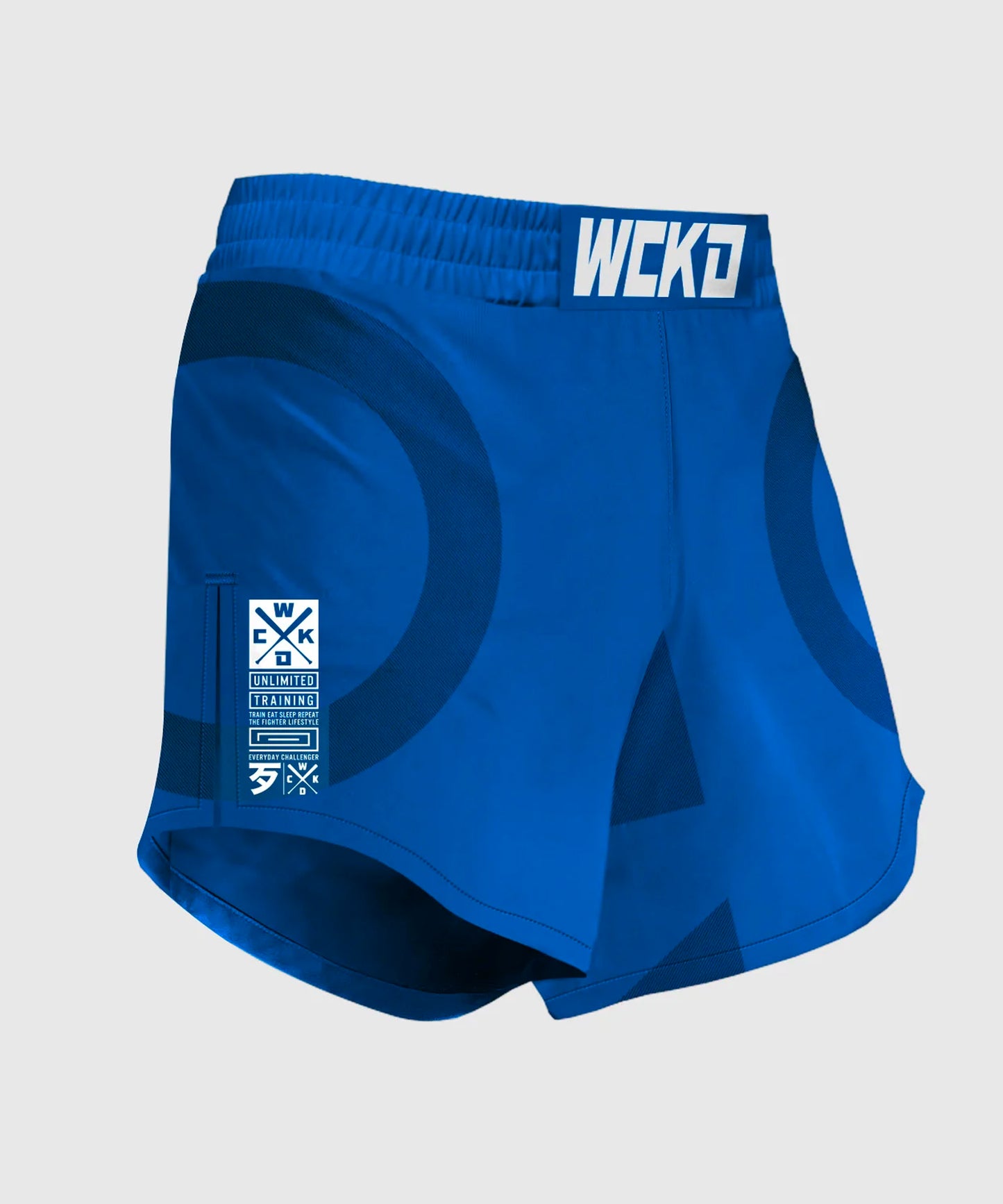 Wicked One Element Kruz Fightshorts - Blu