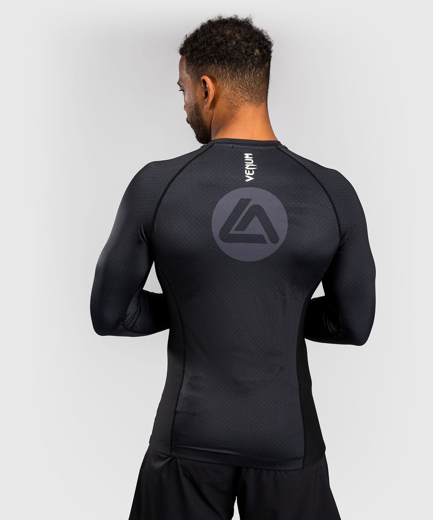 Rashguard à Manches Longues Venum x Roger Gracie Academy - Noir