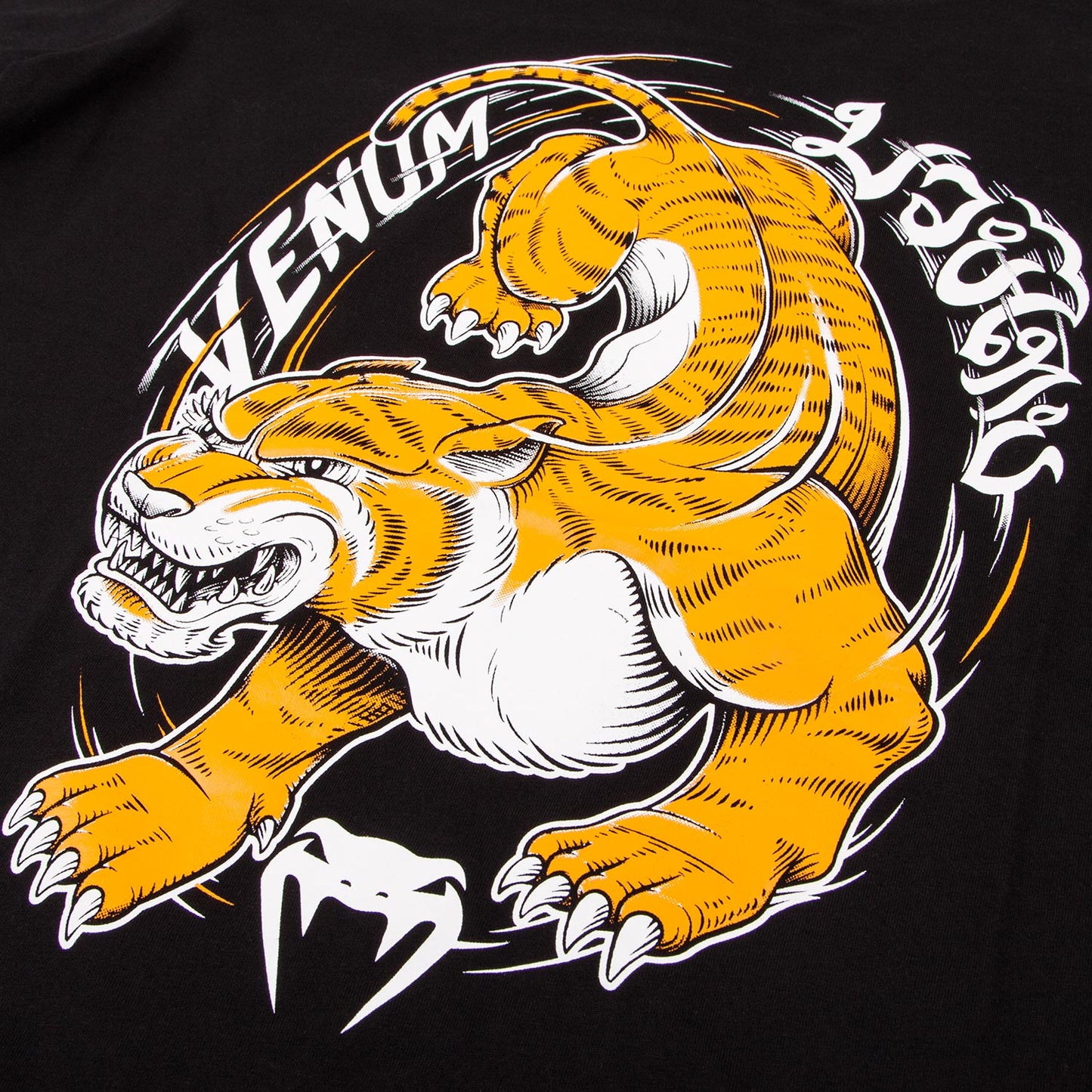 Venum Tiger King Junior T-shirt - Black