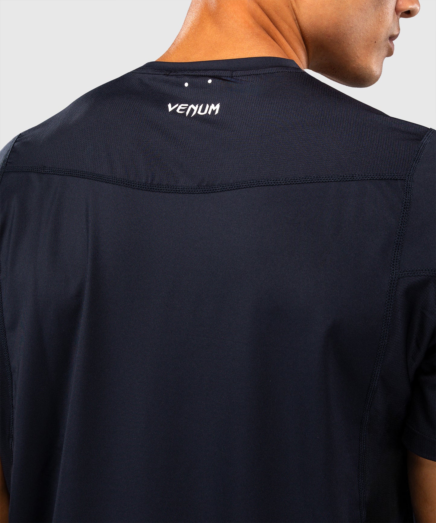 Venum G-Core Dry Tech T-Shirt - Navy Blue/White