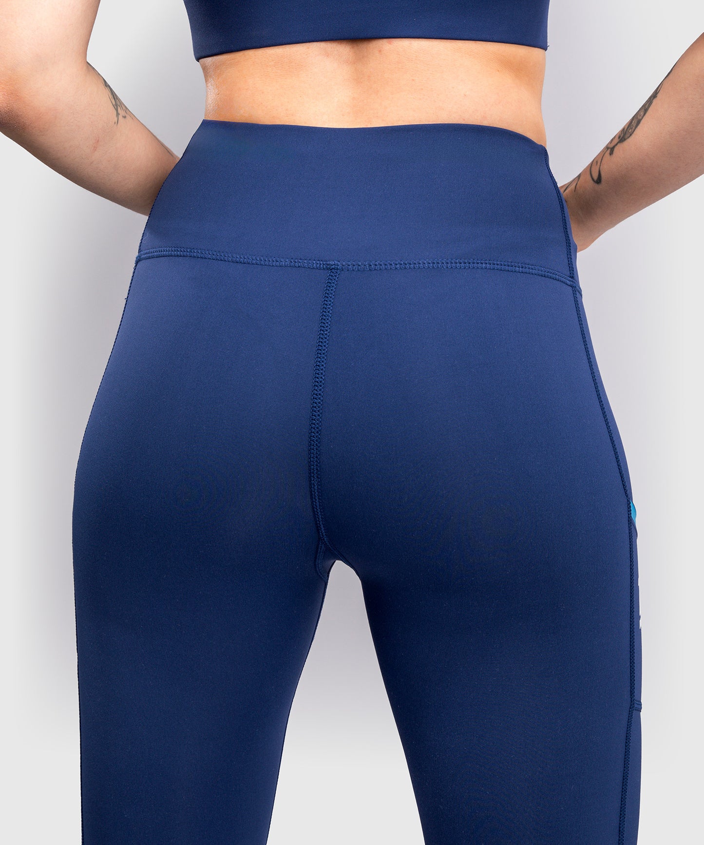 Legging Venum x Top Rank Original pour Femmes - Bleu Marine