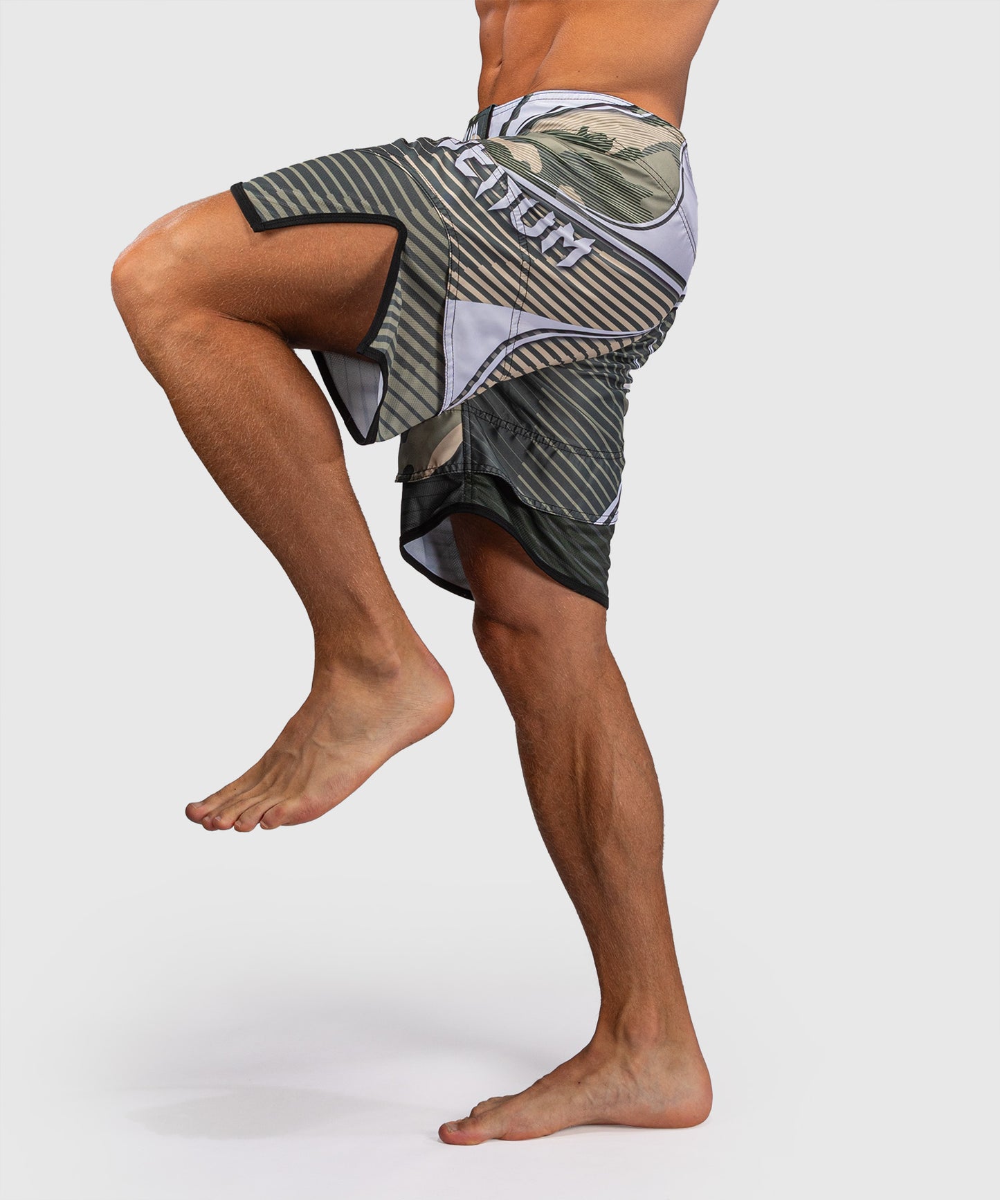 Venum Camo Hero Short de Combate - Caqui/ Blanco Hueso