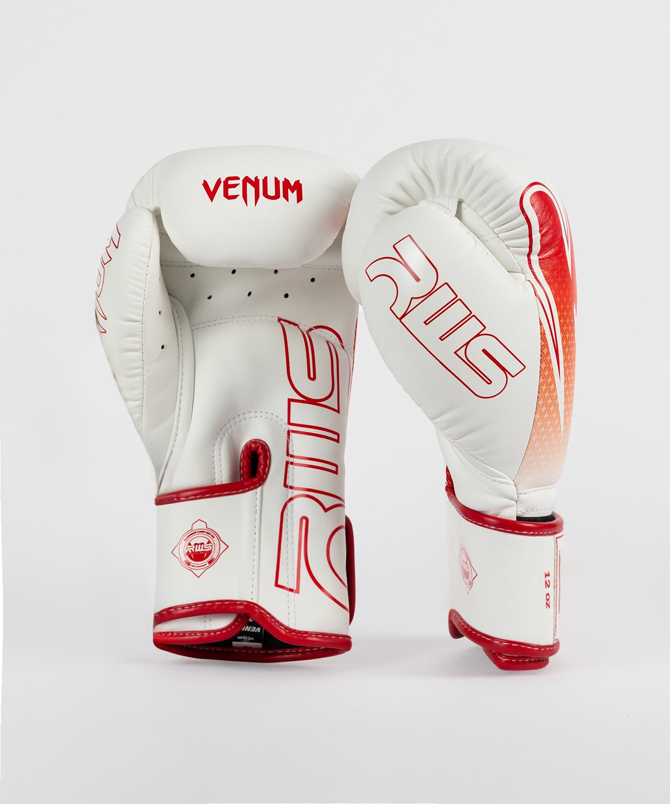 Venum x RWS 2.0 Boxhandschuhe – Weiß/Rot
